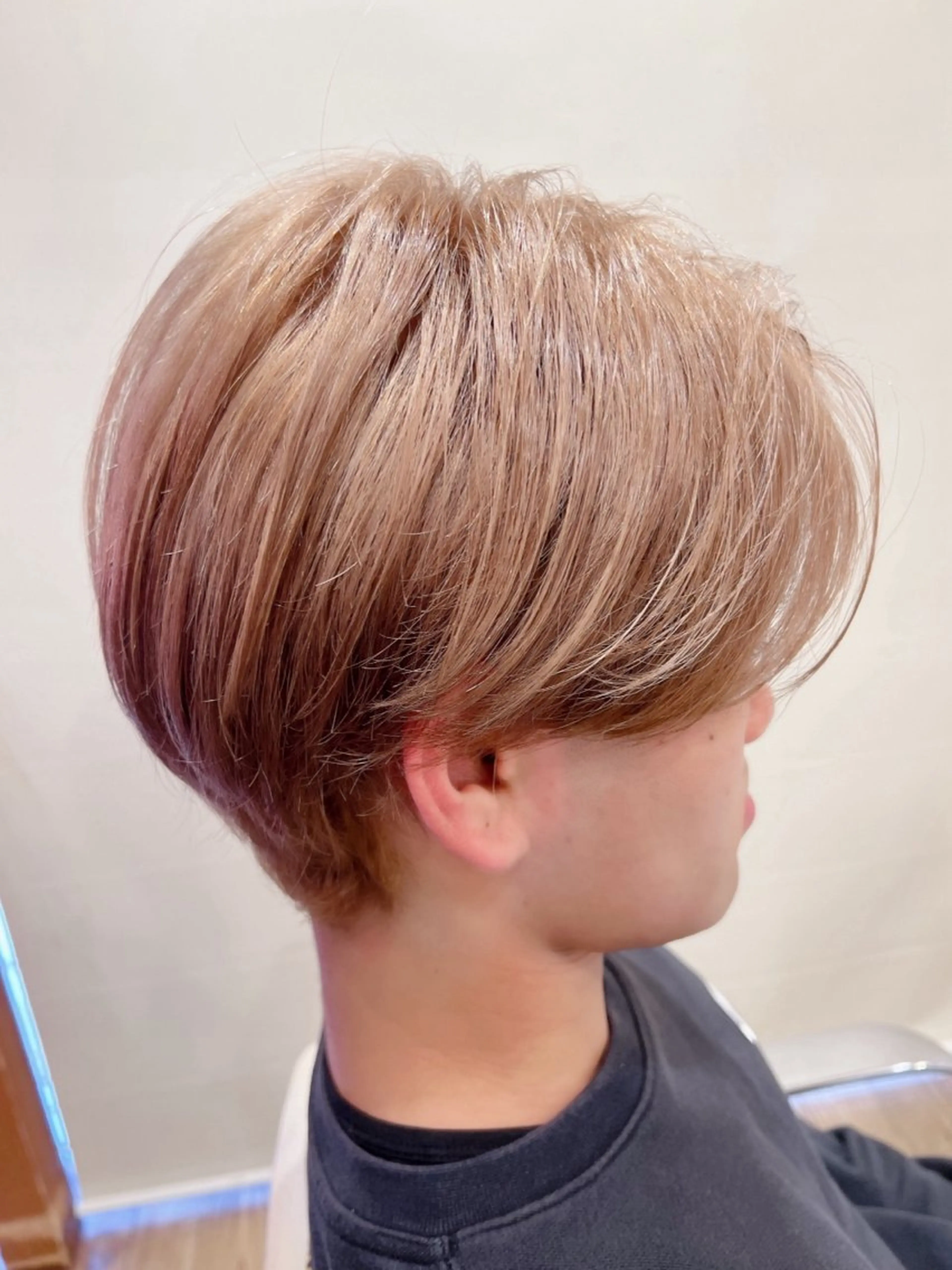 ショート カラー メンズ アザマ　ヤスカツ _rosso 川口のヘアスタイル