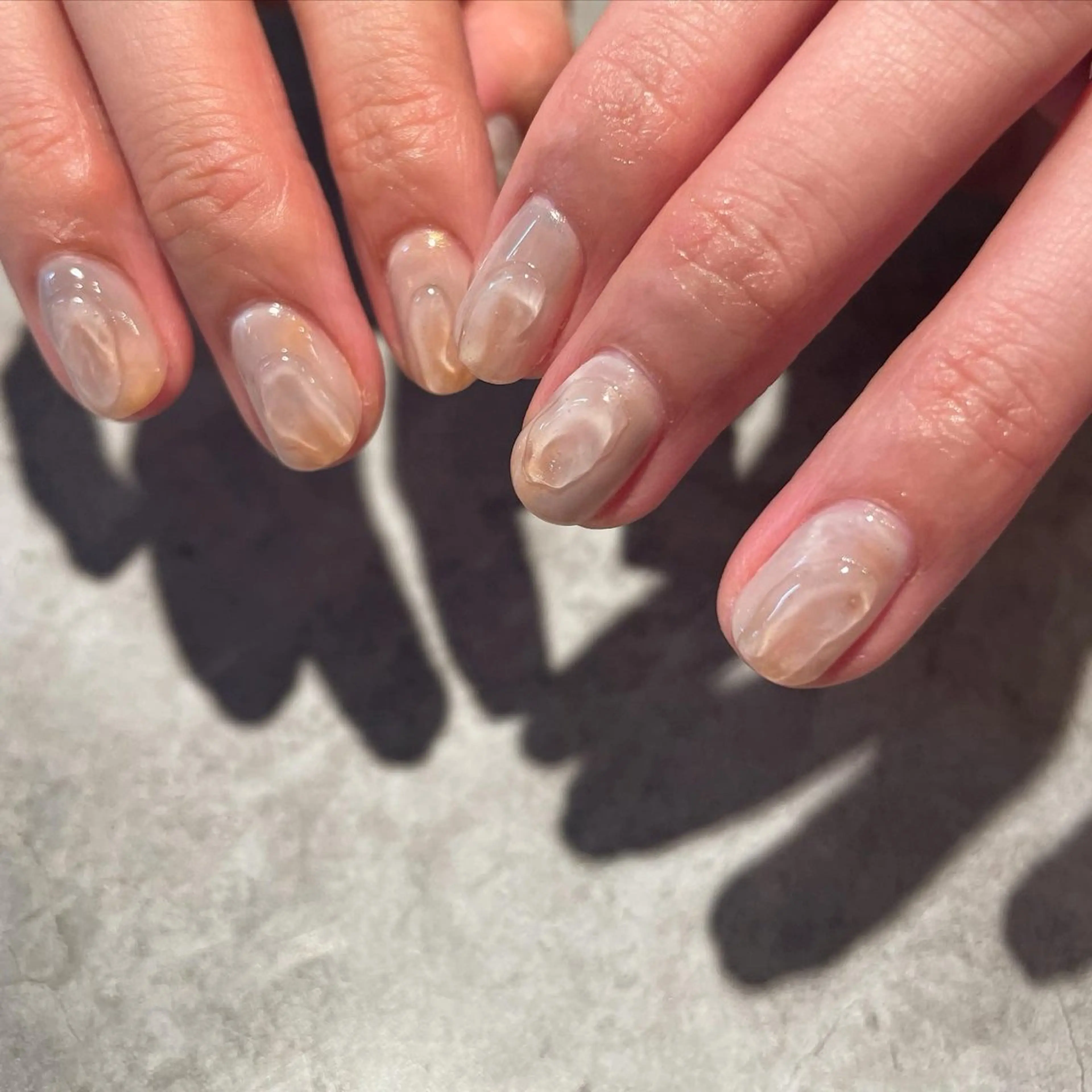 ネイル ハンドネイル 下北沢ネイリスト RIKAのネイルデザイン