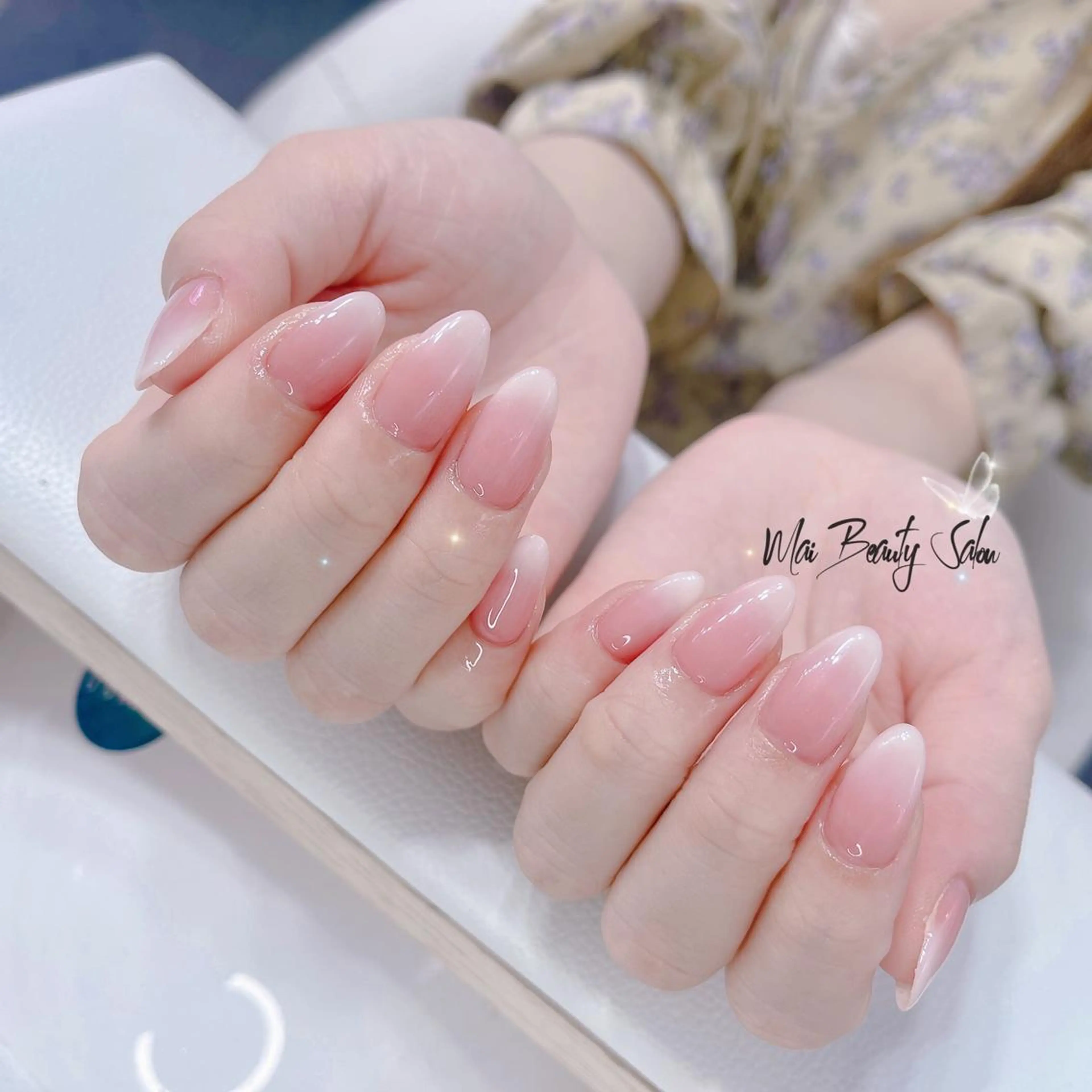 ネイル フットネイル ジェルネイル マグネットネイル パラジェル ワンホンネイル MaiBeauty Niのネイルデザイン