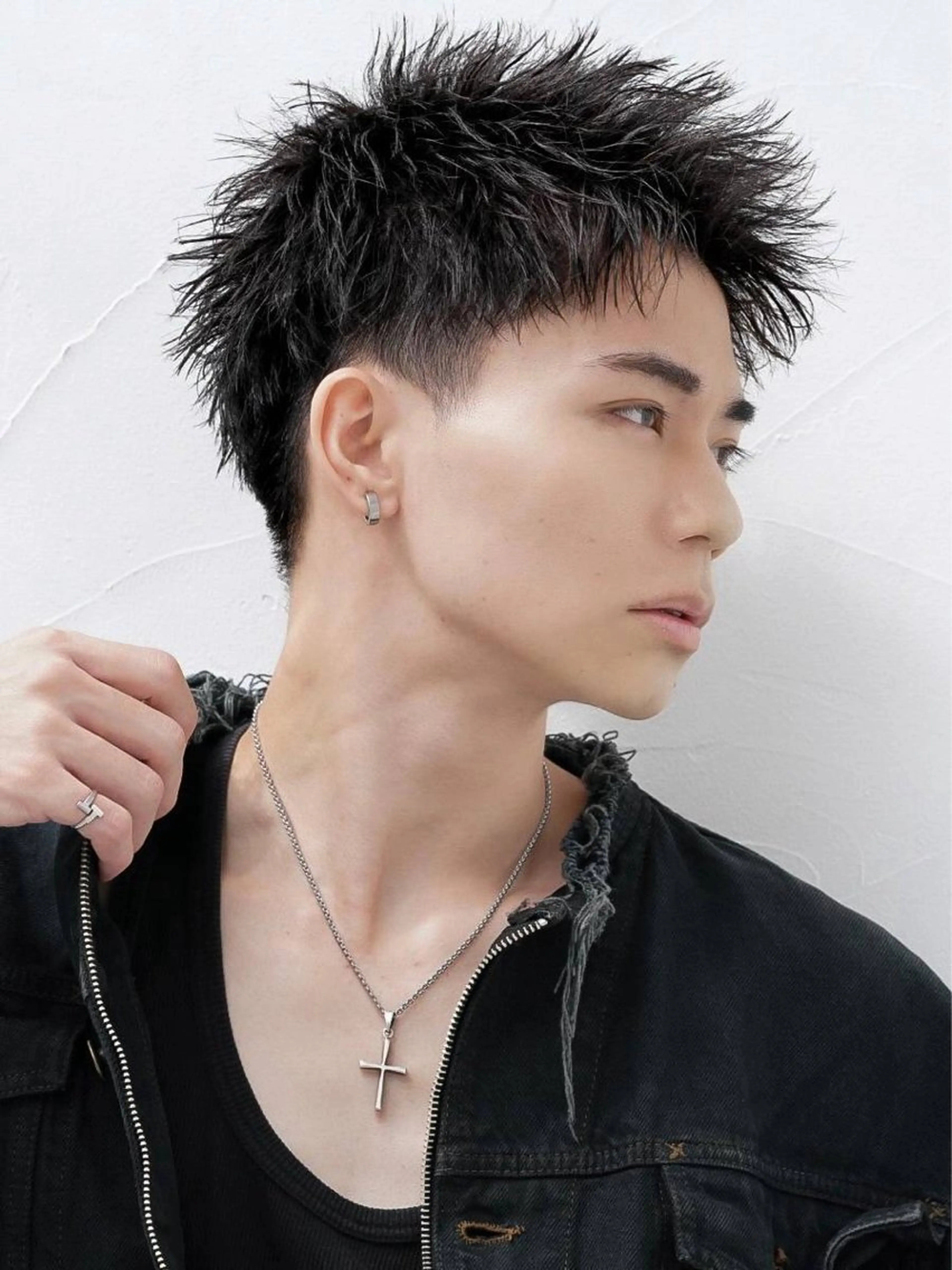 メンズ スパイキーショート SOYON Miyu ✂️カットモデル募集のヘアスタイル