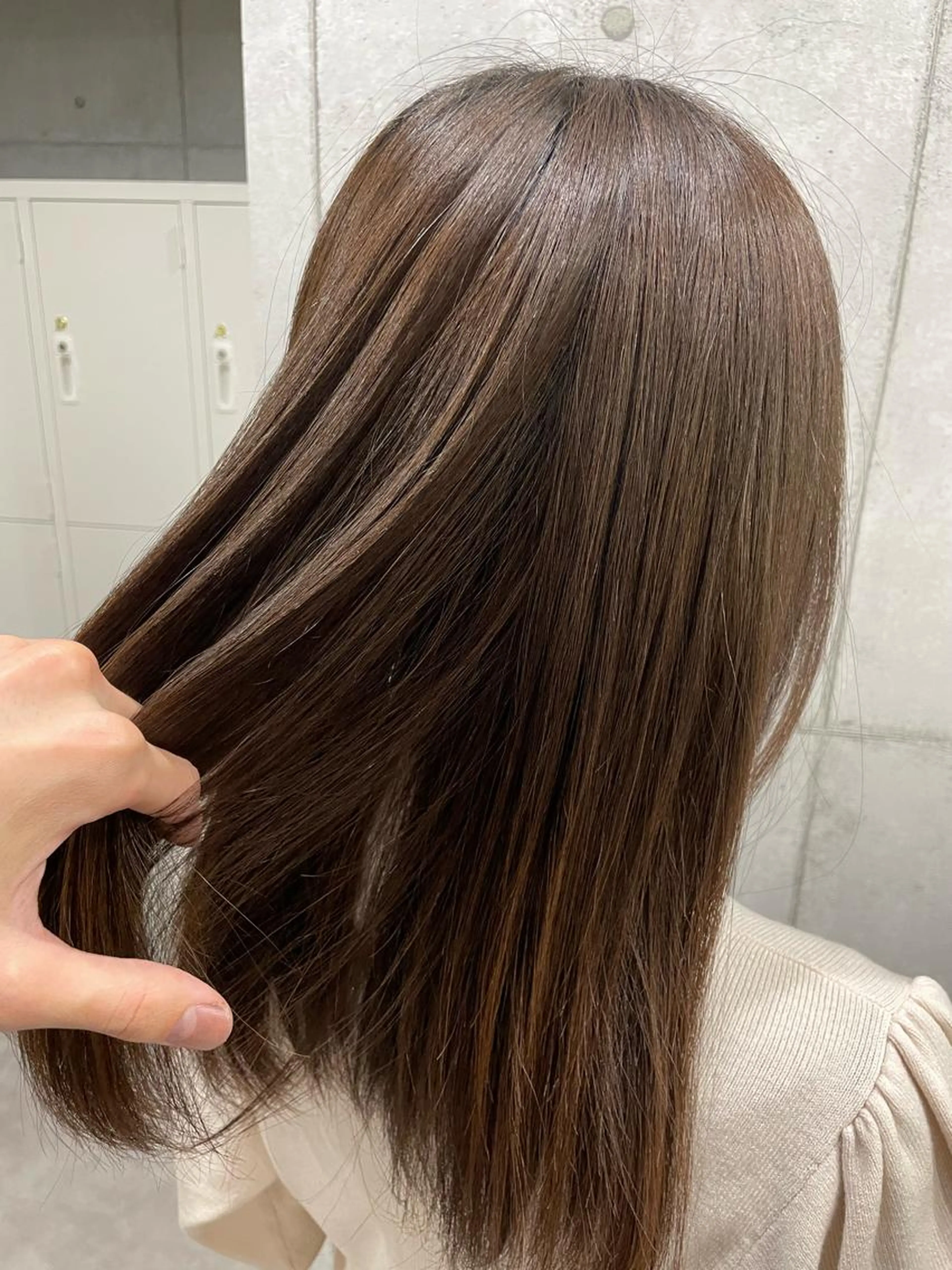 《艶髪透明感！》フルカラー＋ハホニコ3stepトリートメント🎊の写真