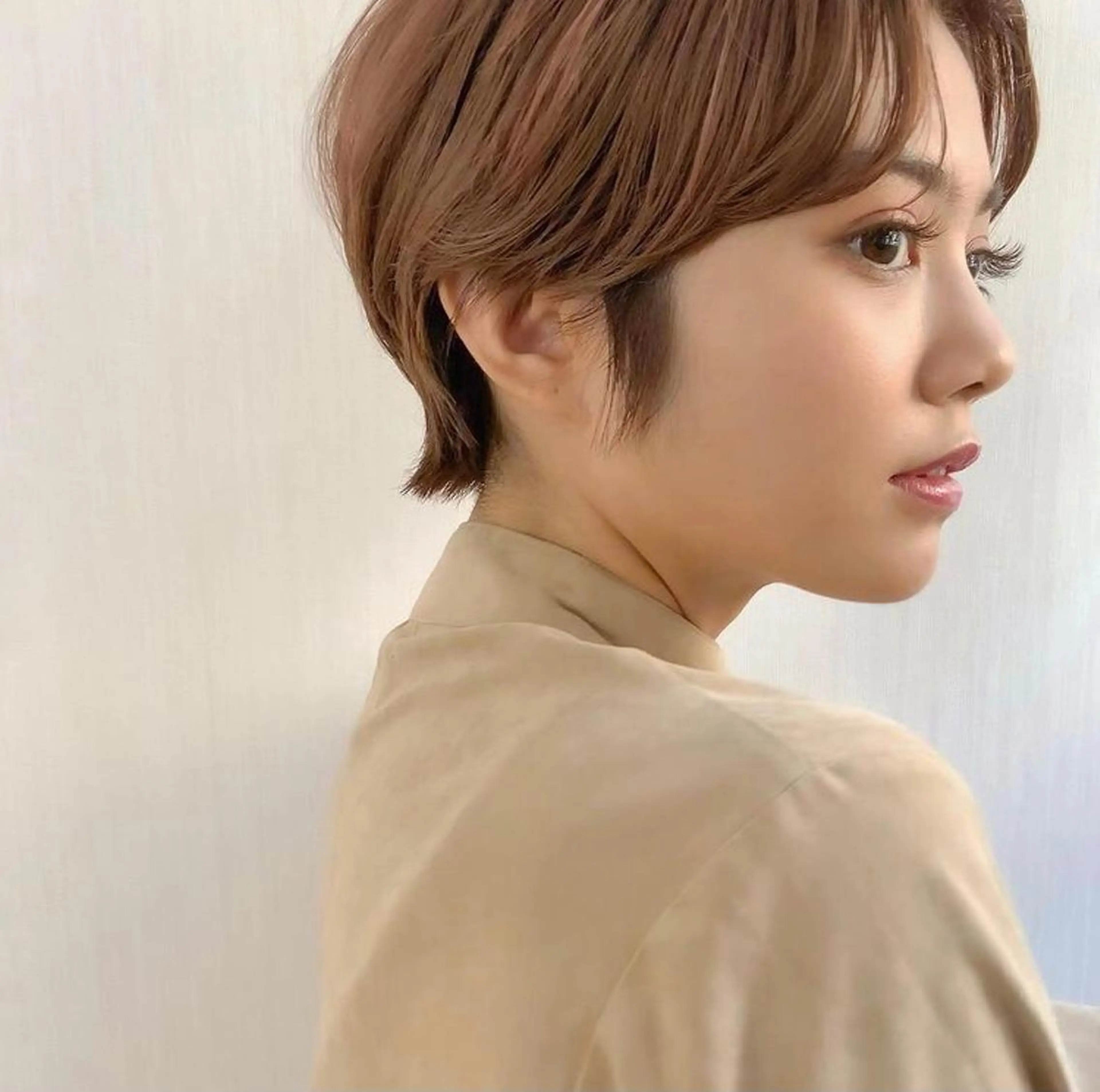 ショート カラー 渋谷/韓国風 西原直樹のヘアスタイル