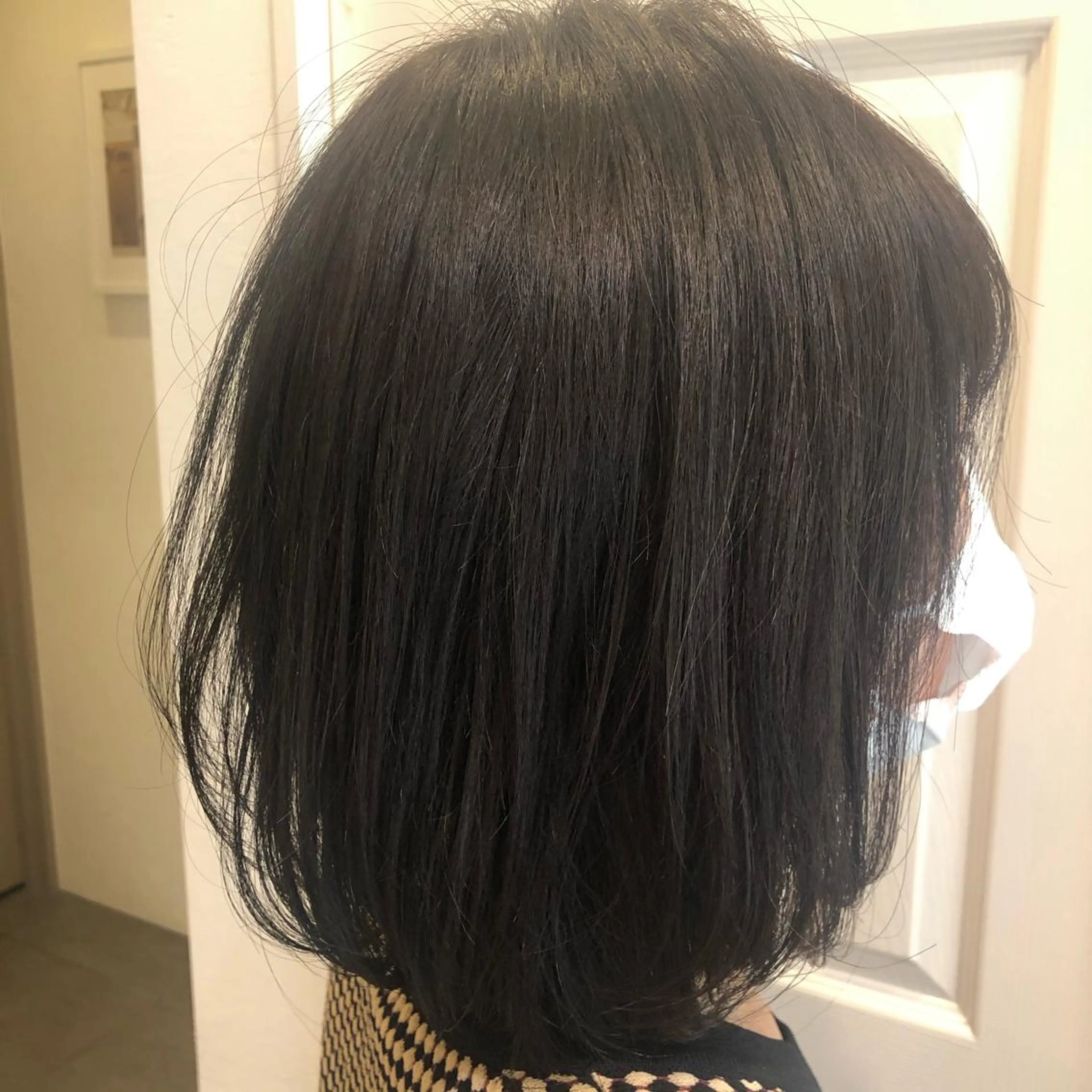 カラー 縮毛矯正 髪質改善 韓国風レイヤー 吉田のヘアスタイル