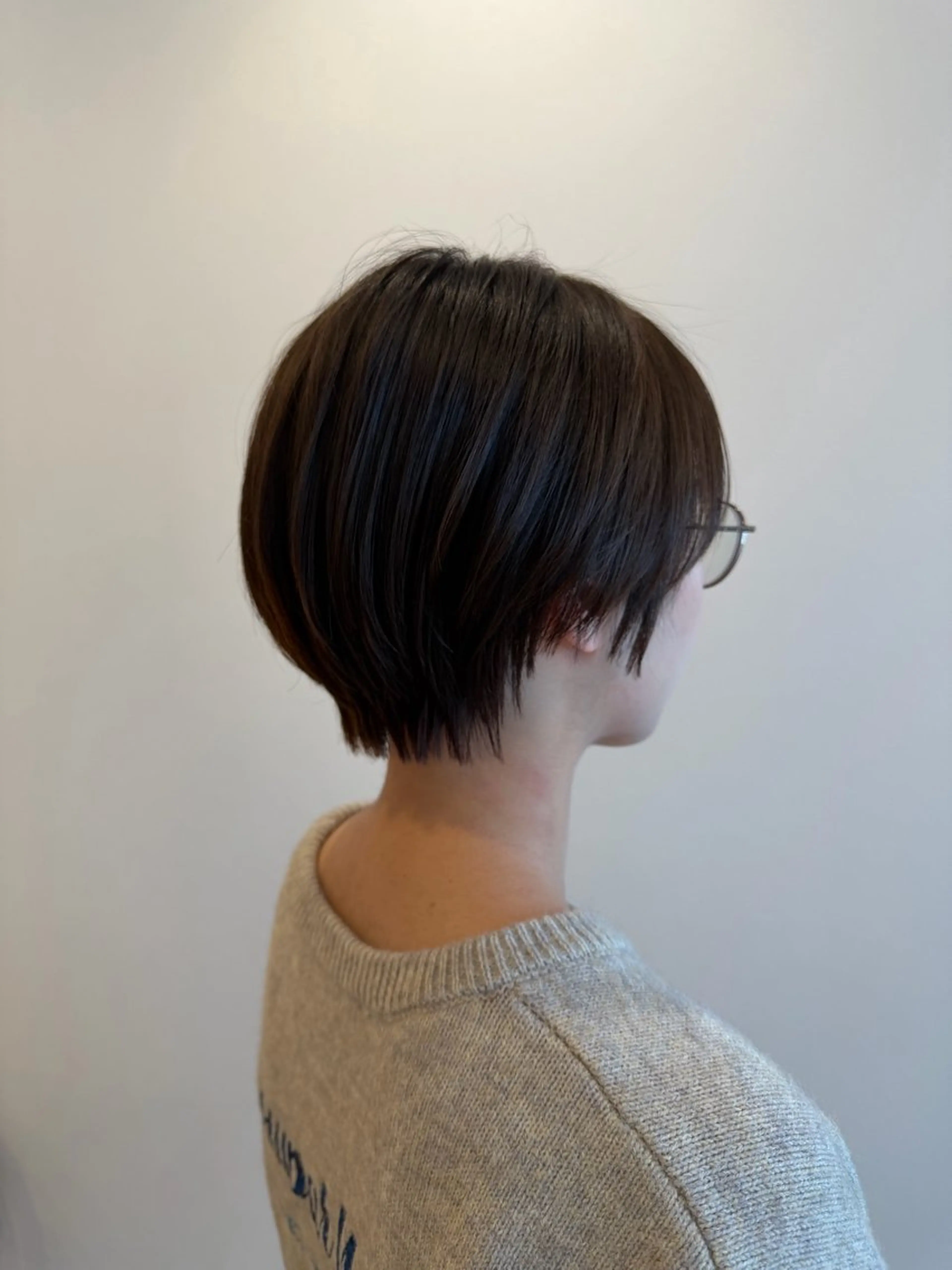 ショート カット ヘッドスパ ともか/美髪透明感 カラー/顔周りカットのヘアスタイル