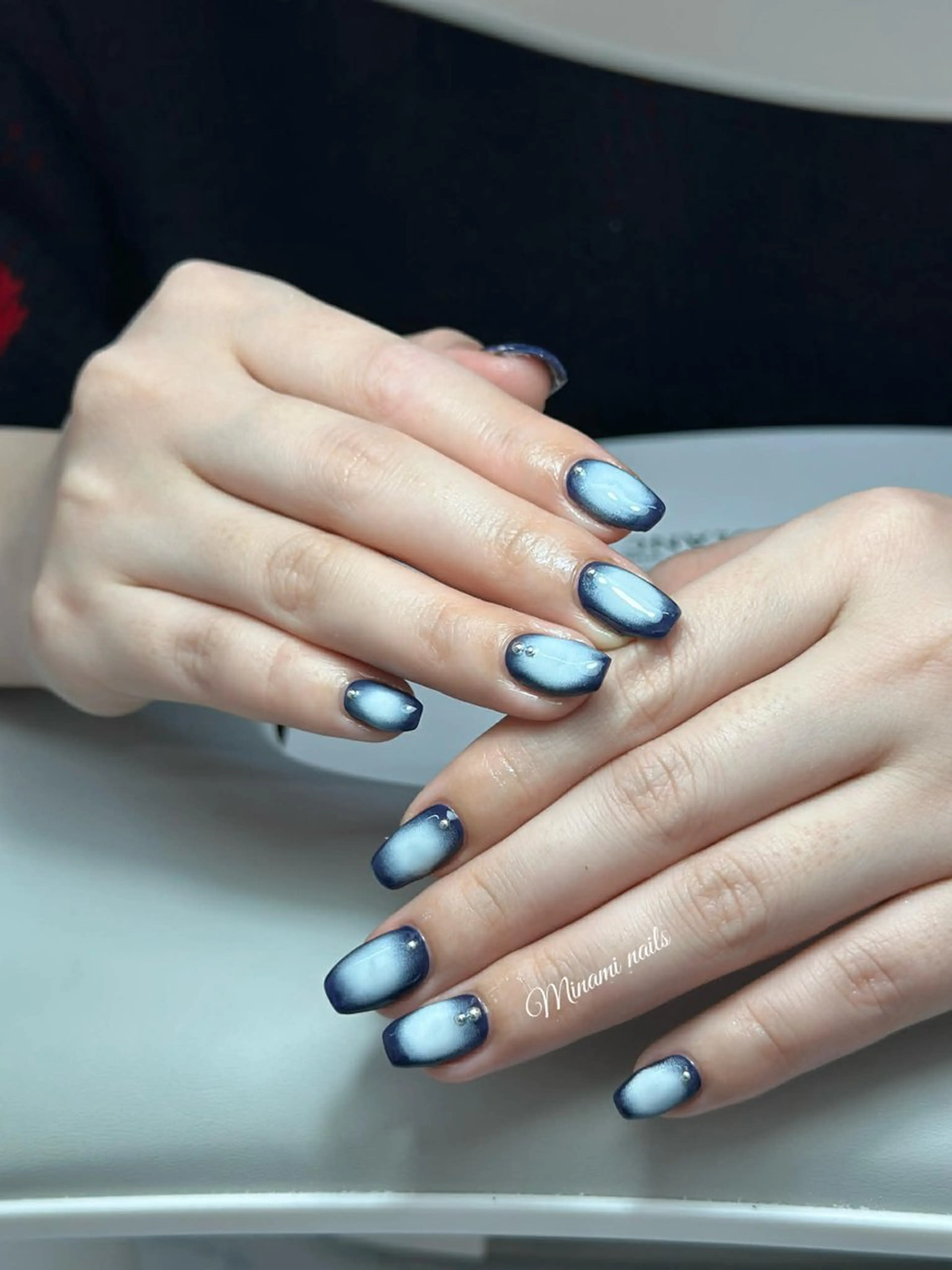 ネイル アートネイル オーロラネイル ガーリー キラキラネイル 韓国ネイル ハンドネイル Minami Nailsのネイルデザイン