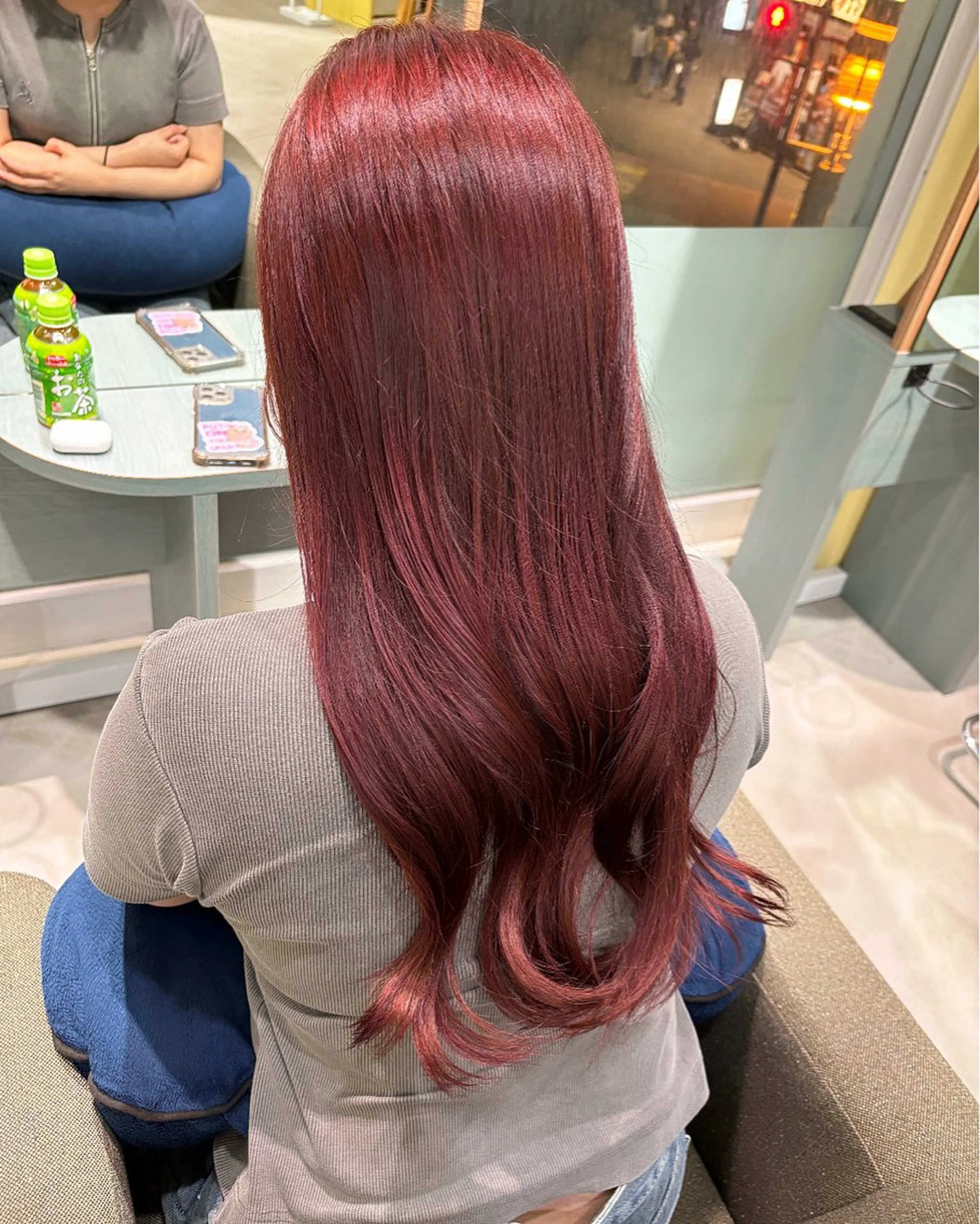 ロング レイヤー/韓国縮毛 矯正/nanokaのヘアスタイル