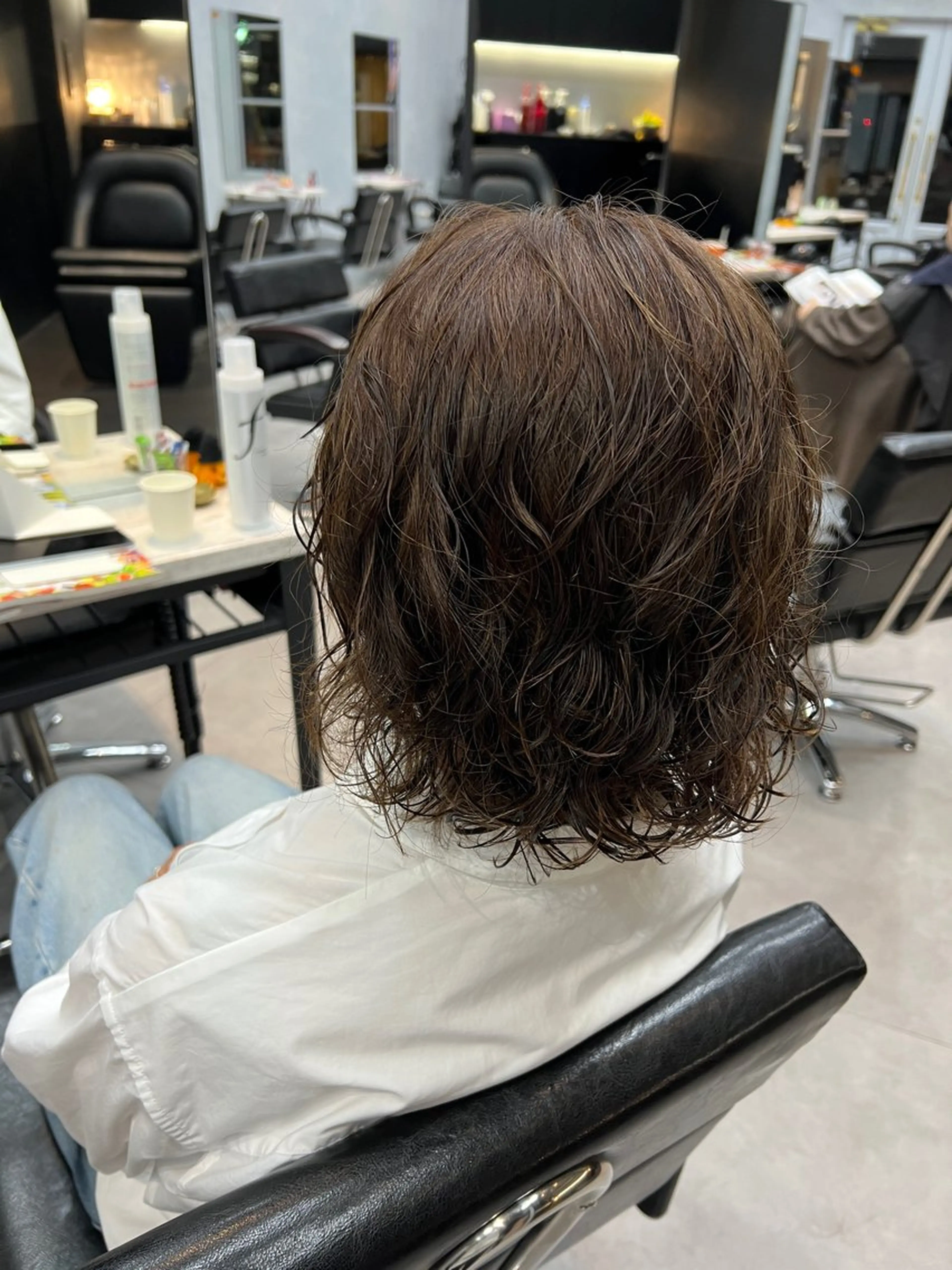 ミディアム パーマ ミディアムパーマ デジタルパーマ 🐬Rara 🐬のヘアスタイル