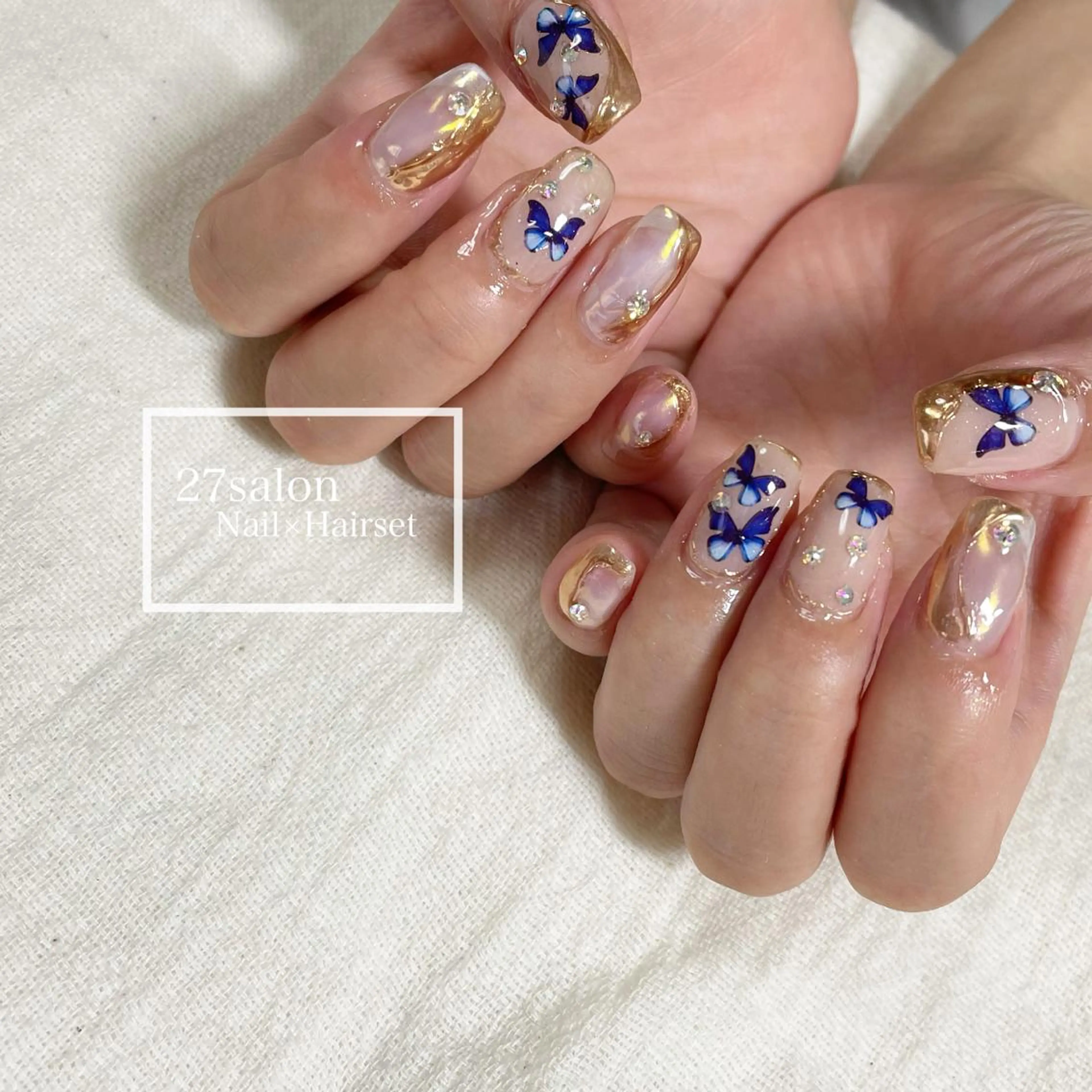 ネイル オーロラネイル 27salon yuinaのネイルデザイン