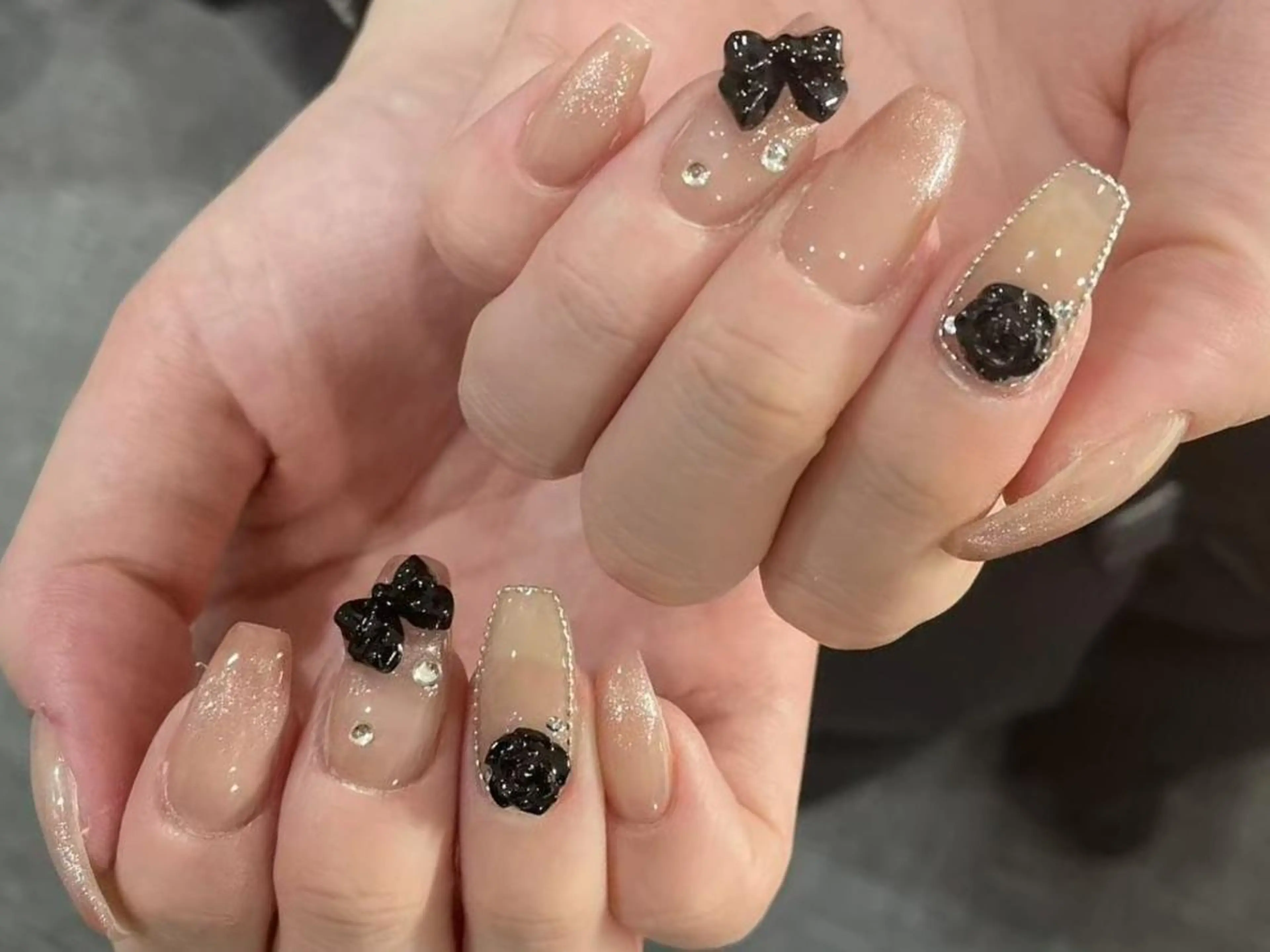 ネイル ハンドネイル MAKI💚💚💚 秋葉原.のネイルデザイン