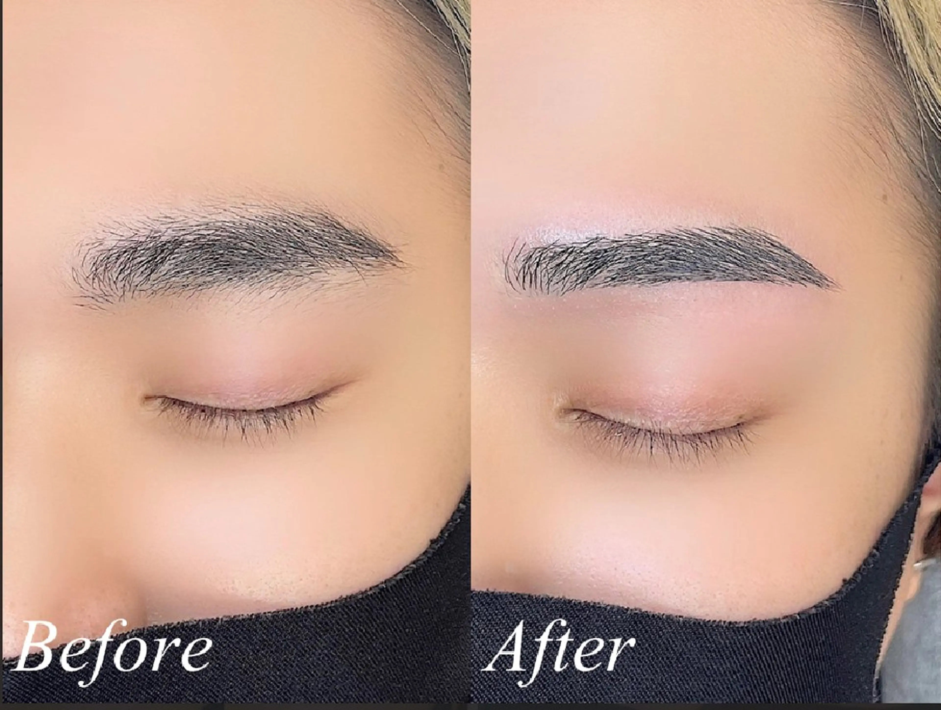 学割U24🎓《ナチュラル眉🌱》美眉アイブロウWAX＋間引き (メイク込) ¥4500の写真