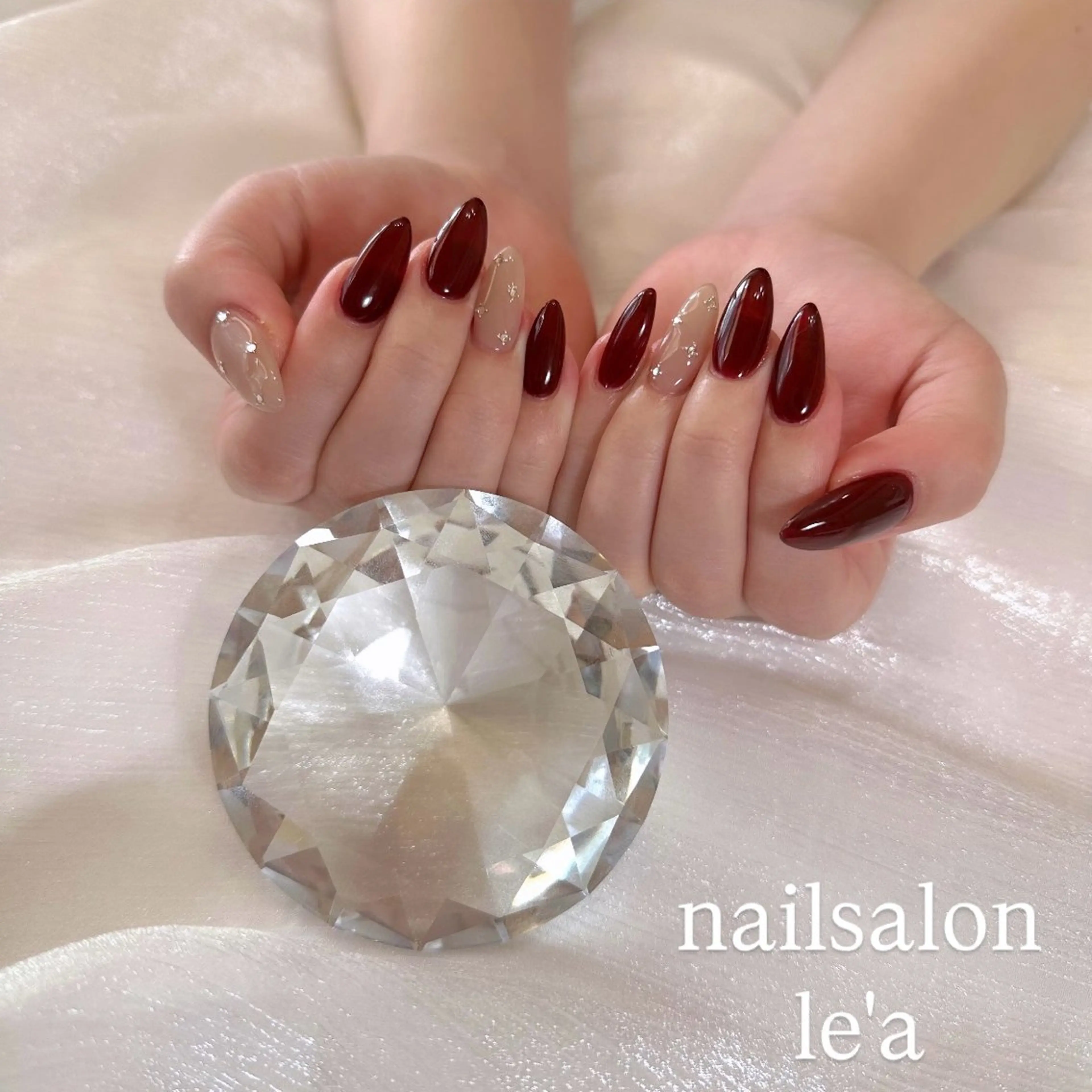 ネイル ハンドネイル nailsalon le'aのネイルデザイン