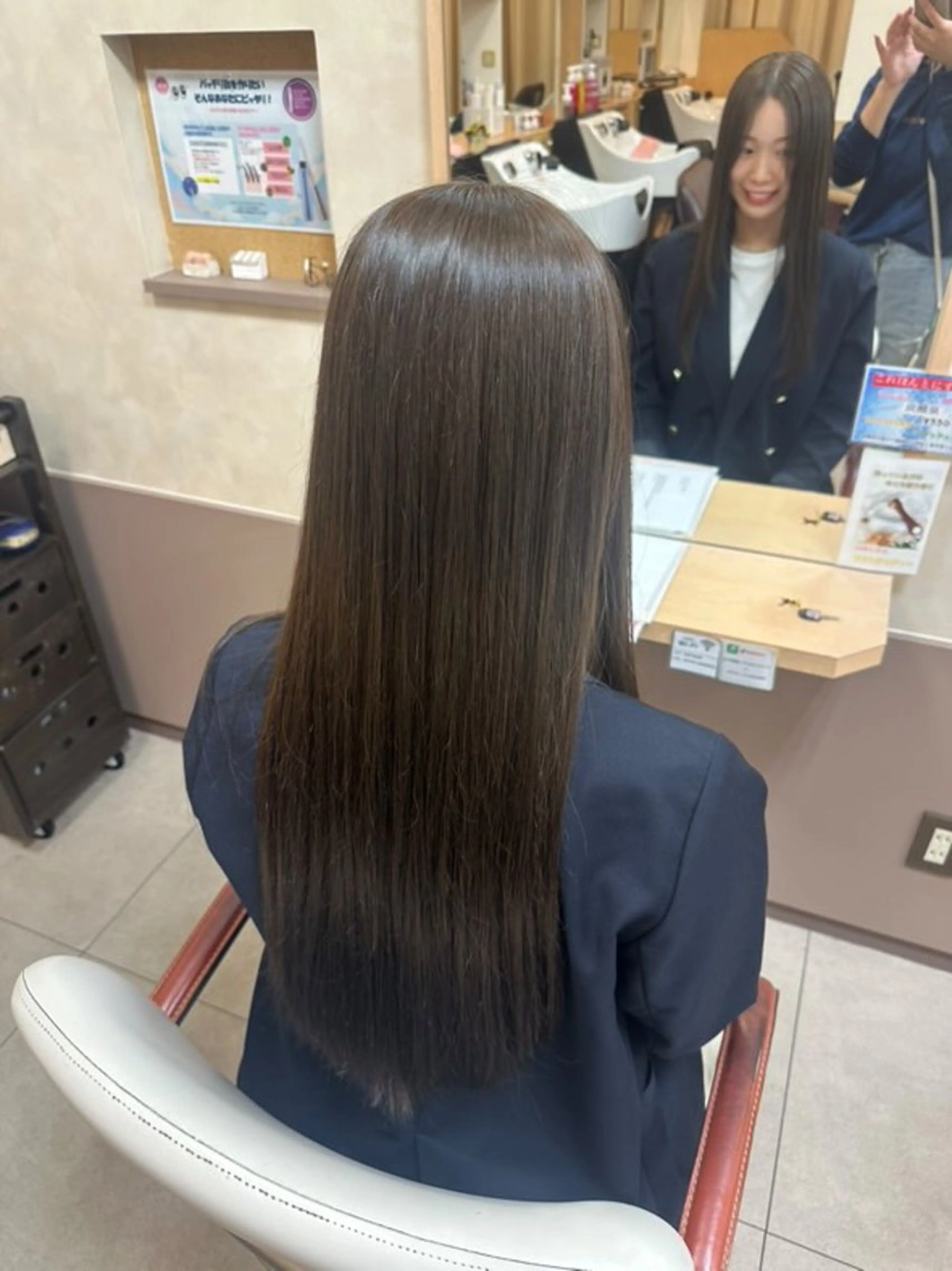 ロング 中平早紀 マロン美容室のヘアスタイル