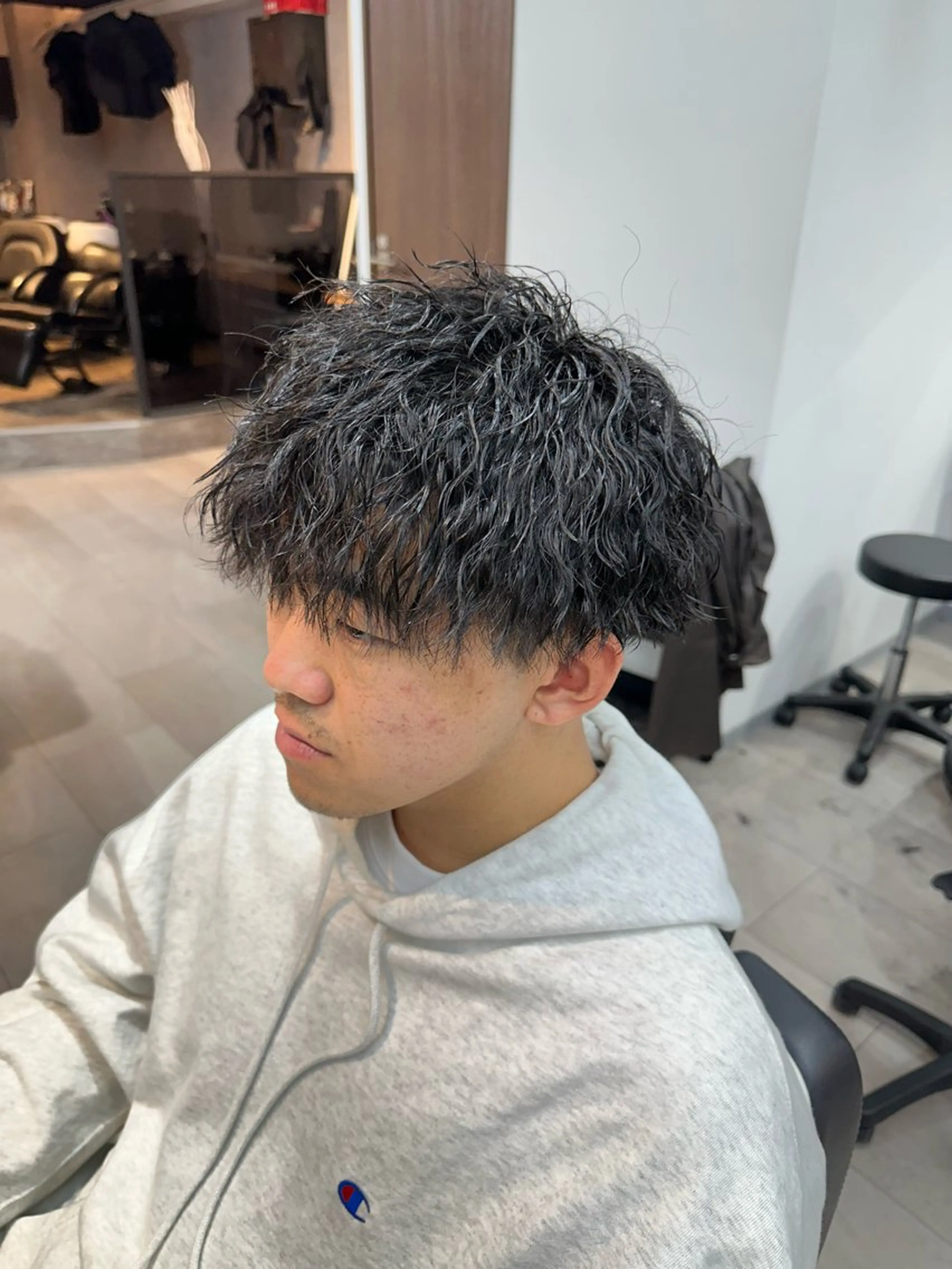 パーマ メンズ 🇺🇸大宮パーマ 波巻き/ツイスパのヘアスタイル