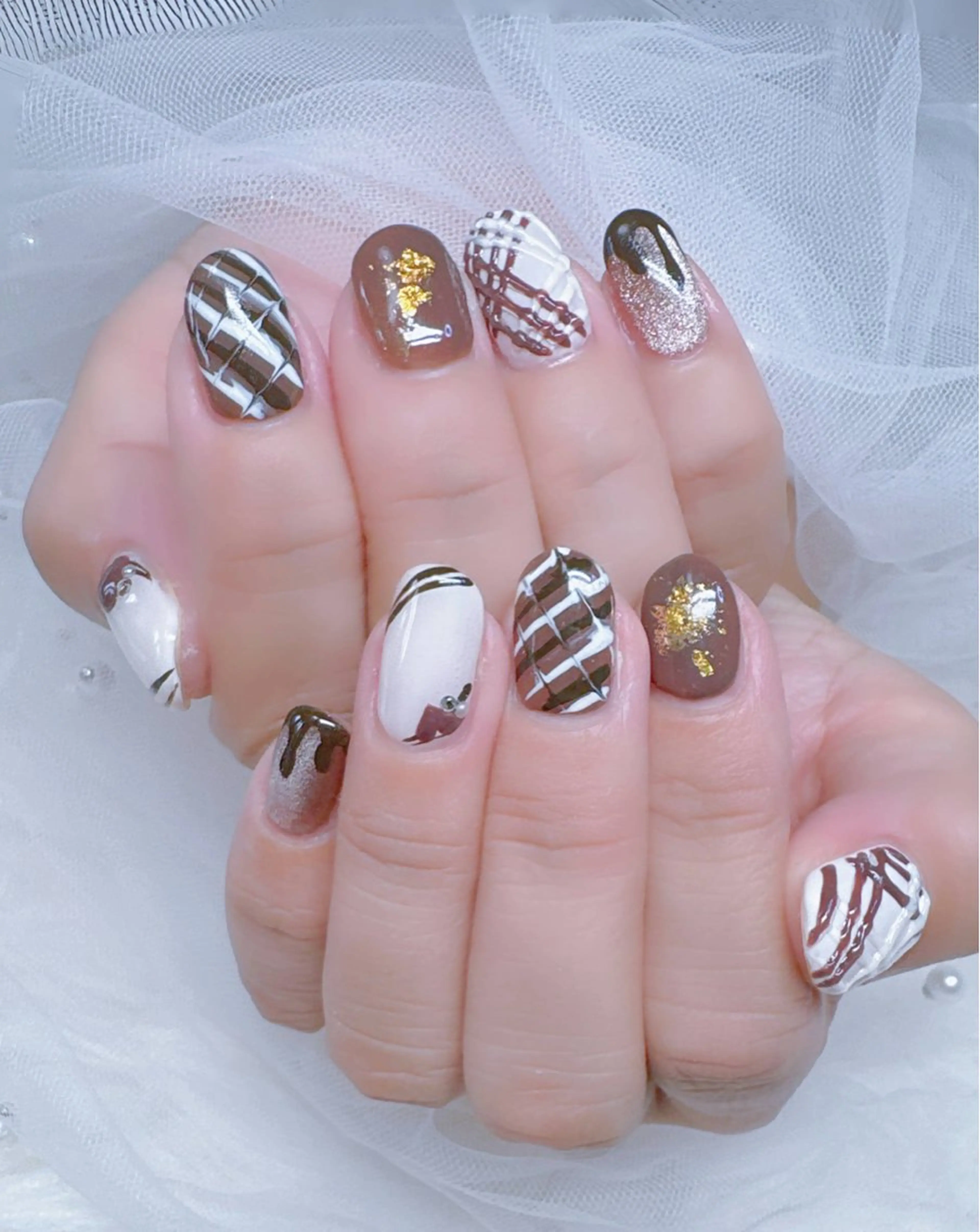 ネイル 高島 夏海のネイルデザイン