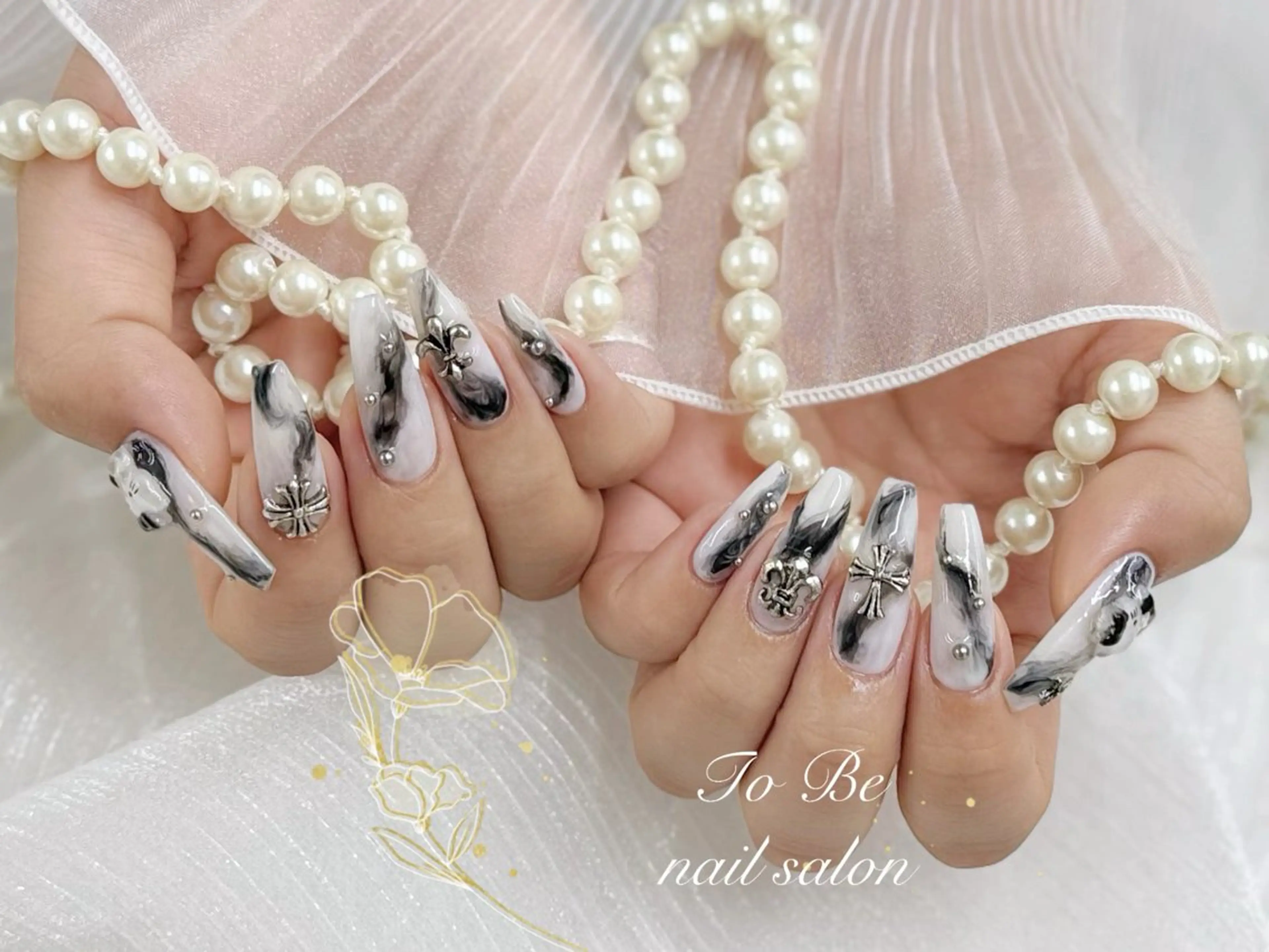 ネイル ハンドネイル Nail Salon To Be珈月のネイルデザイン