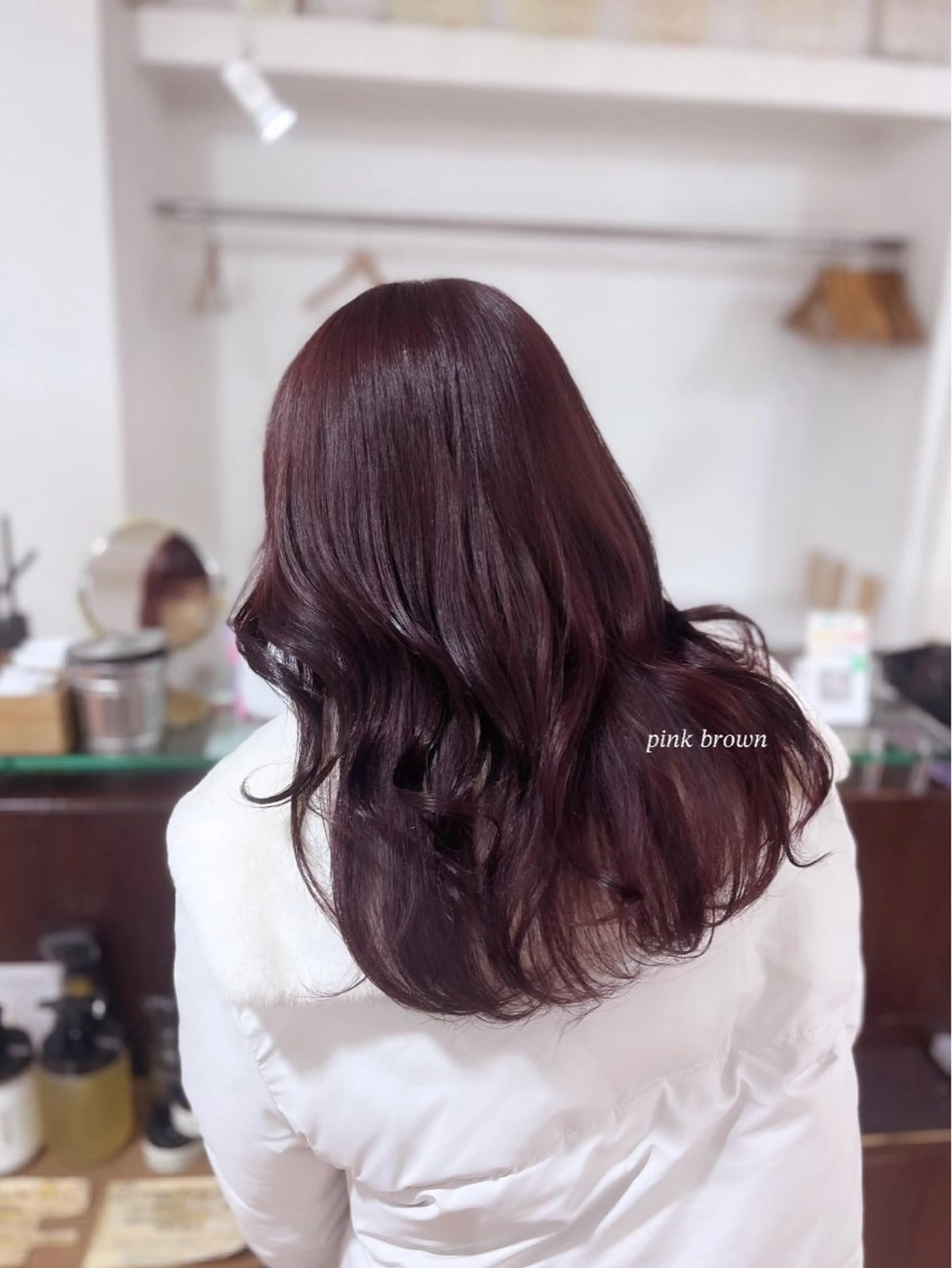 カラー 🎀艶カラー/ヘアメ しおり🎀のヘアスタイル