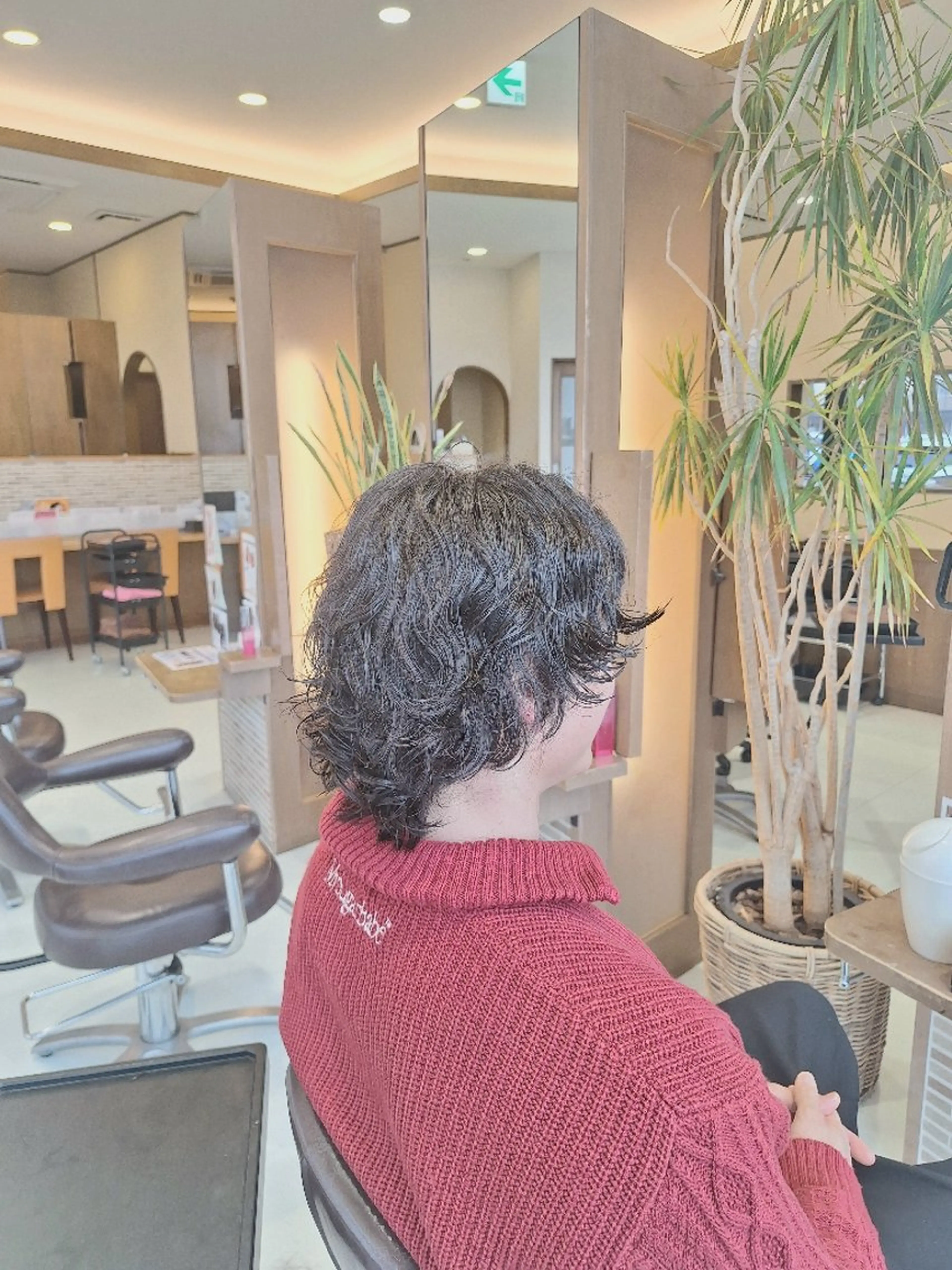 パーマ ミディアム ミディアムパーマ カット パーマ vancouncil所属・スズキ ヒロキのヘアスタイル