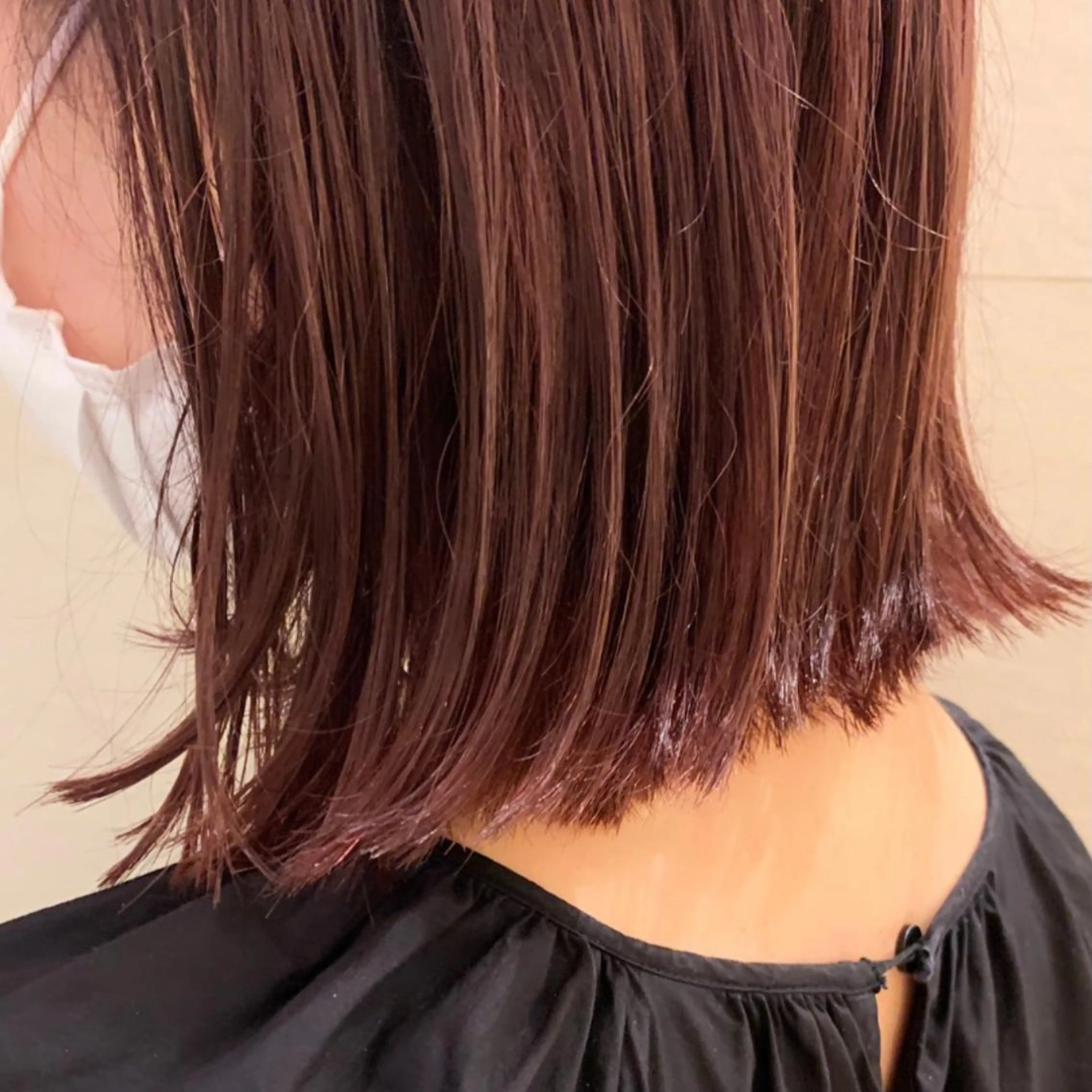 ショート カラー 🌱小顔ヘア/ボブ ミディアム/双葉🌱のヘアスタイル