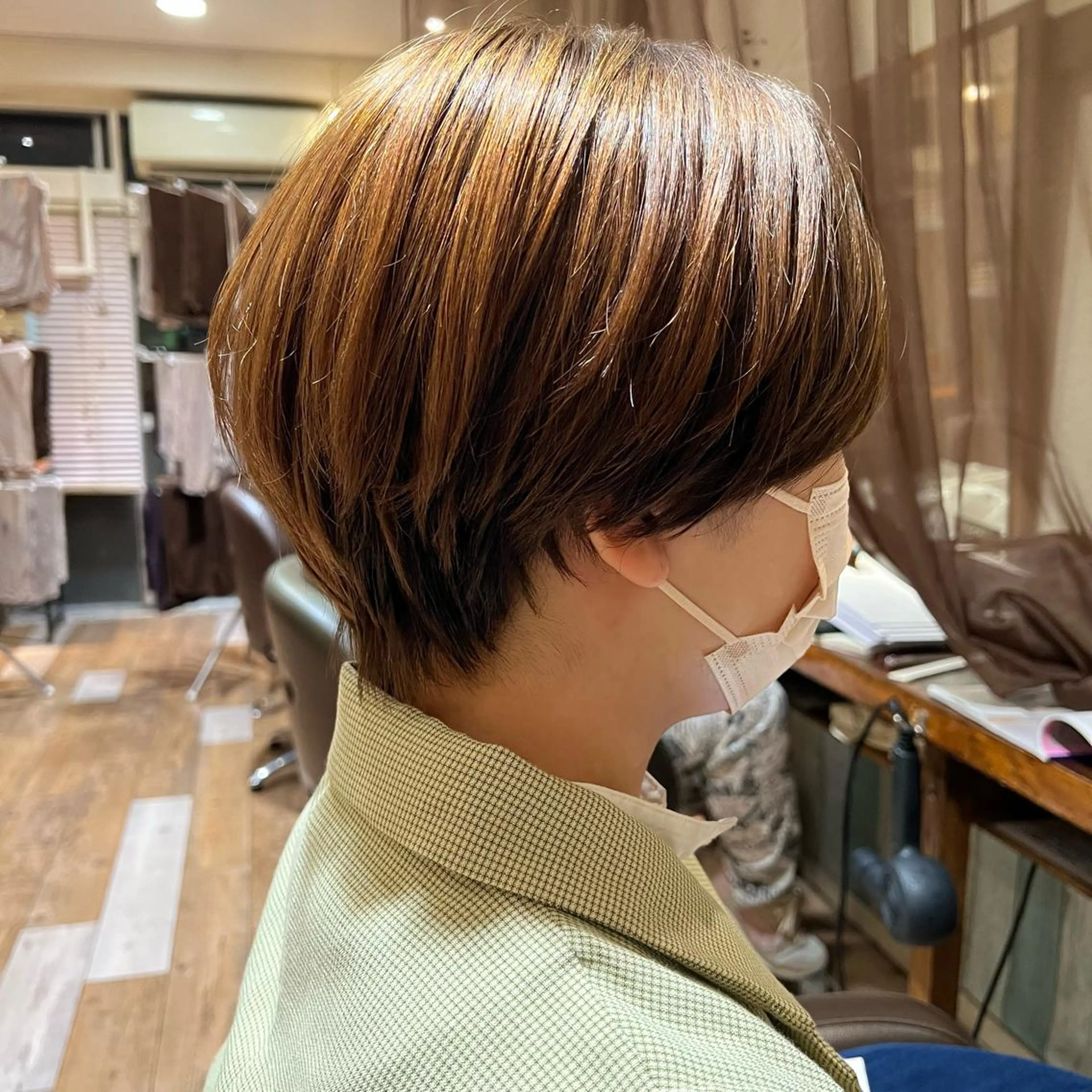 ショート ハンサムショート ショートヘア chakura めいのヘアスタイル
