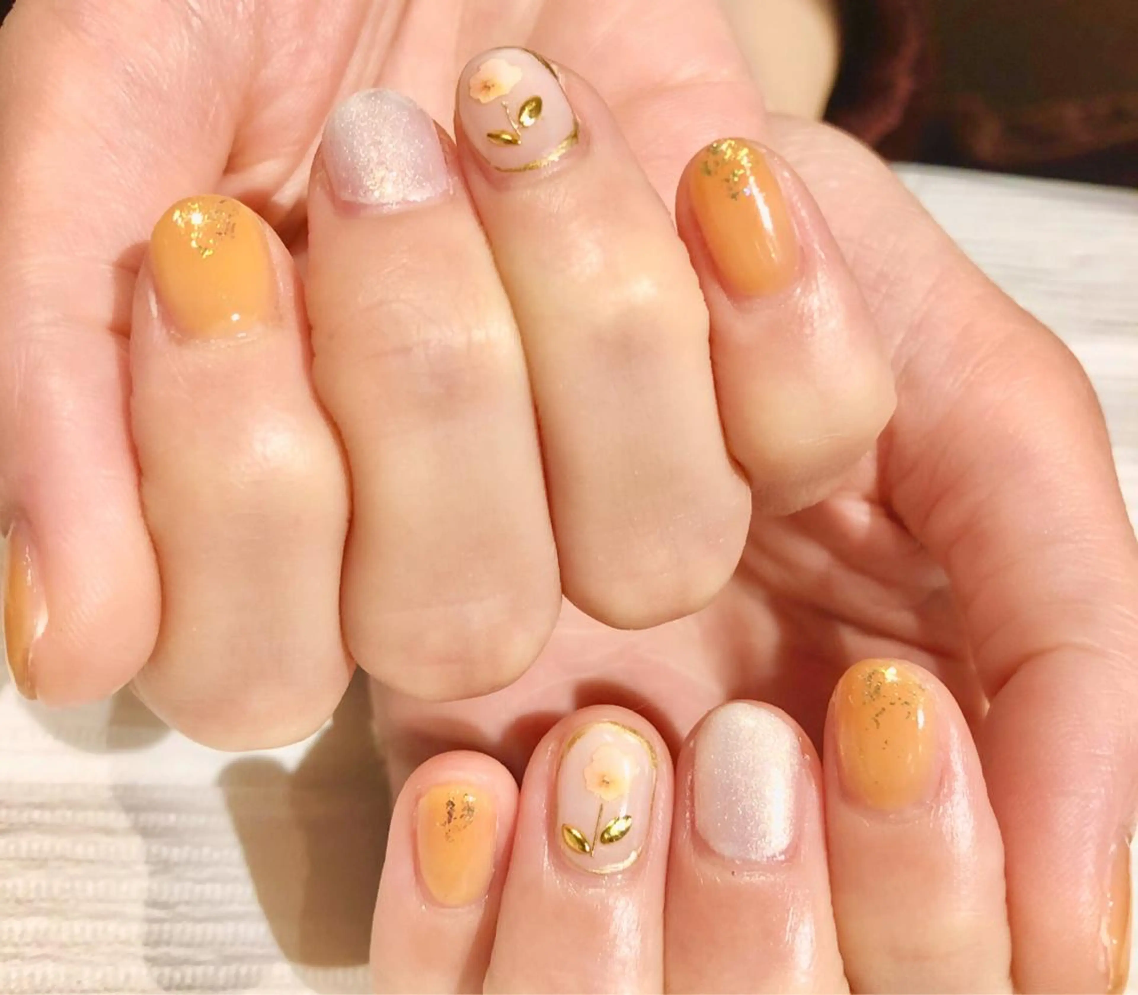 ネイル フラワーネイル TRAM-nail moriizumiのネイルデザイン
