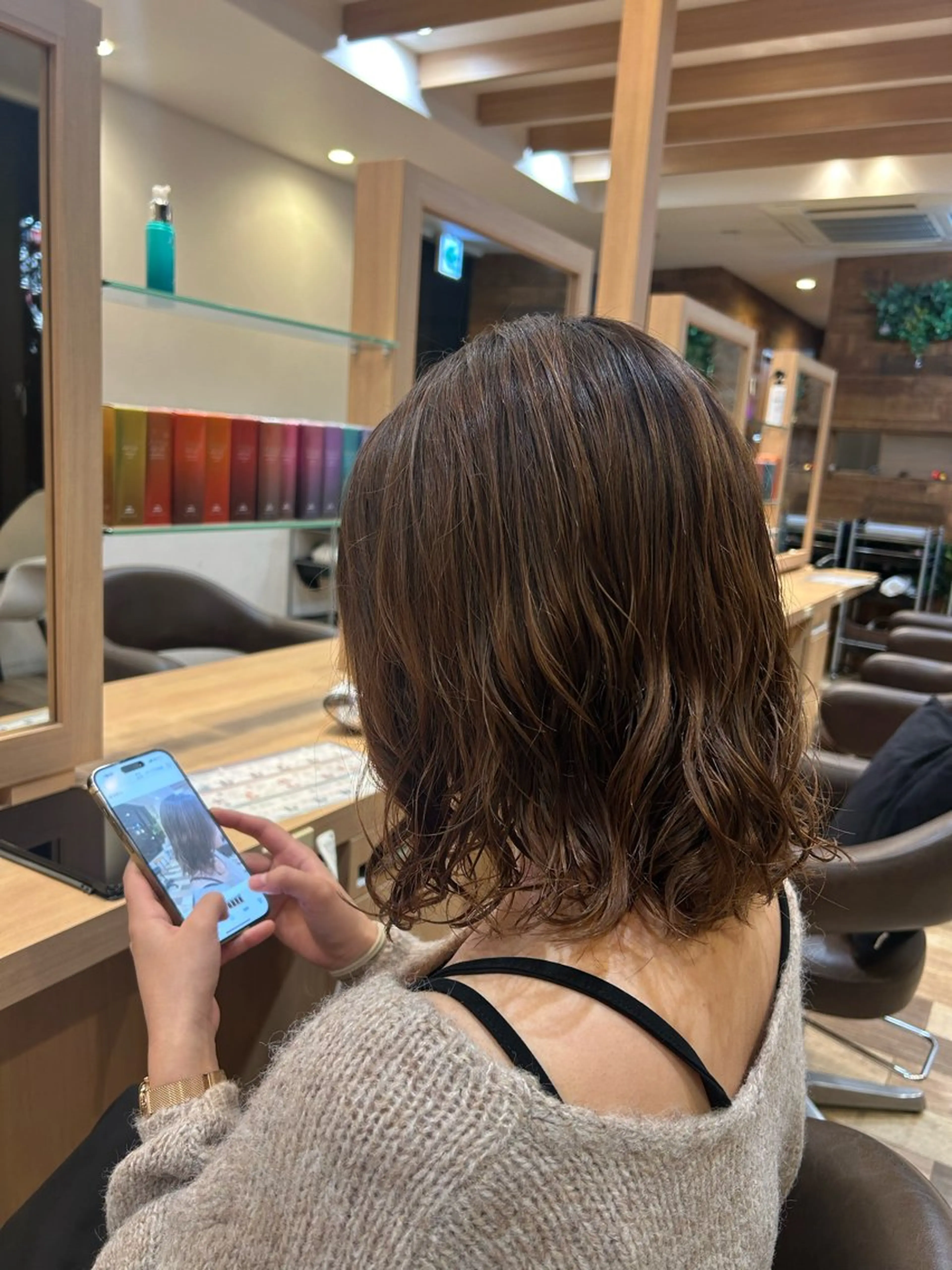 パーマ ボブ Dali manaのヘアスタイル