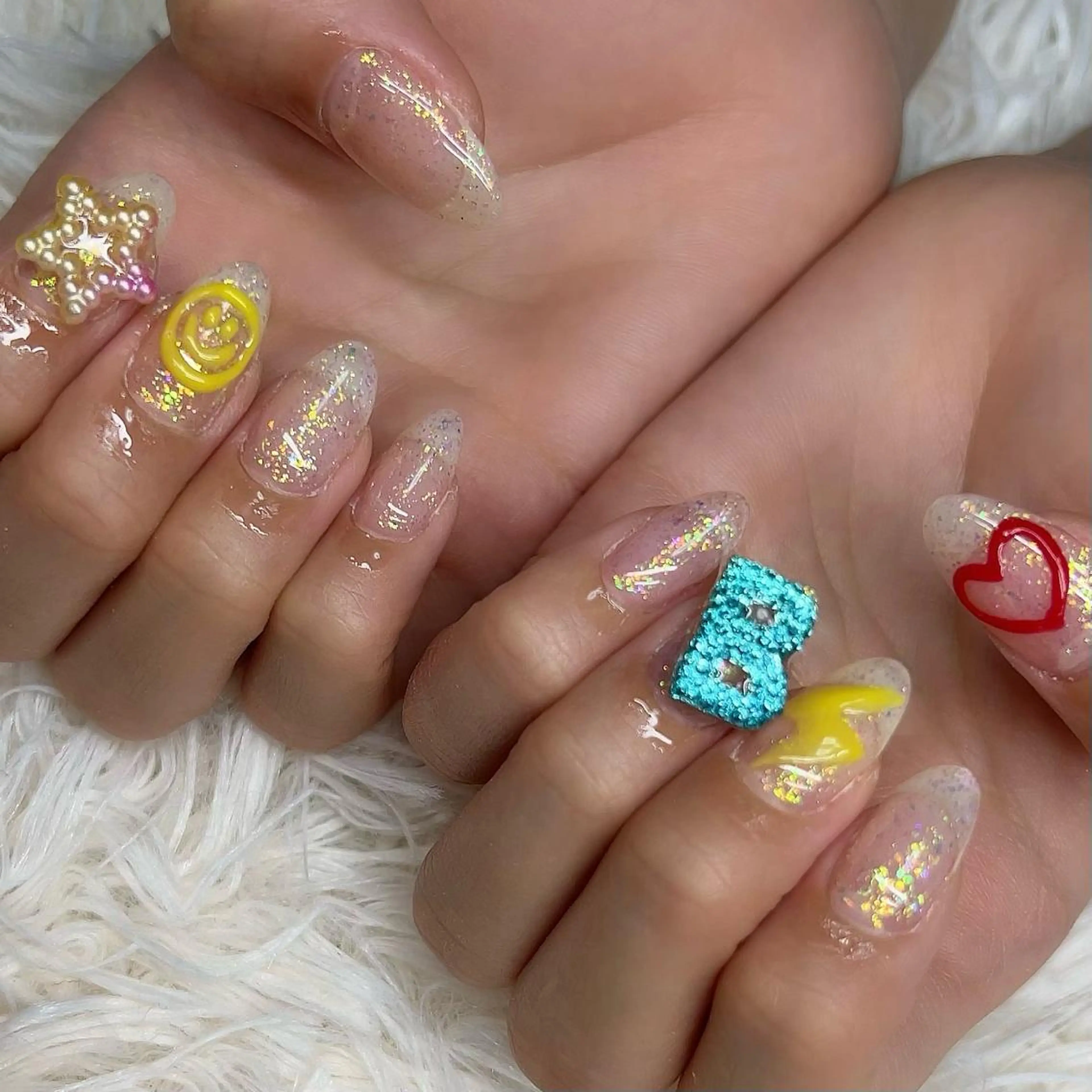 ネイル ハンドネイル 【Yappy🌈】 💖P-tanaのネイルデザイン