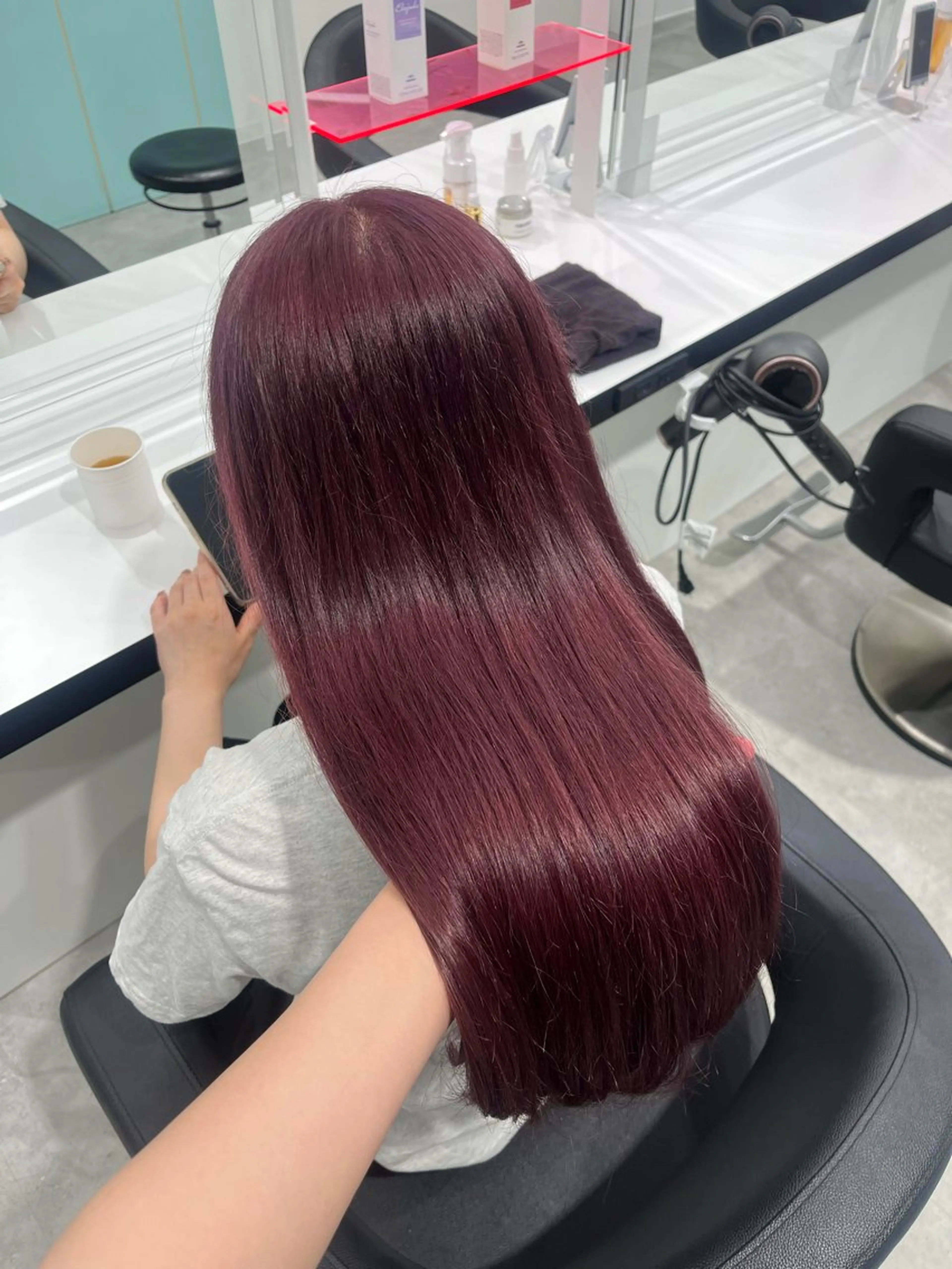 ロング カラー みう/仙台/暖色/ 艶髪/顔周りカット/のヘアスタイル