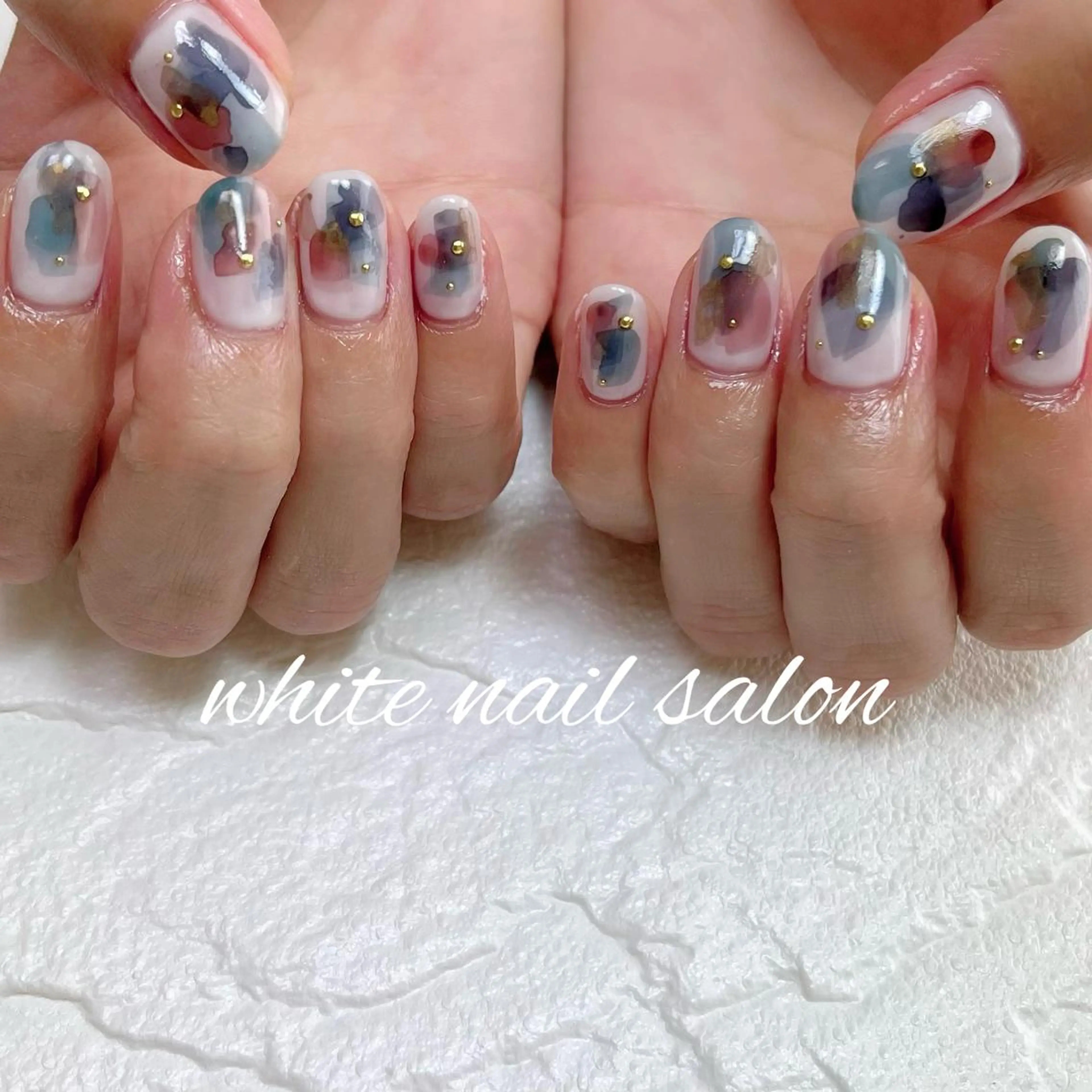 ネイル フットネイル ジェルネイル ハードジェル ラメ(グリッター) 持ち込み ハンドネイル white nail salonのネイルデザイン