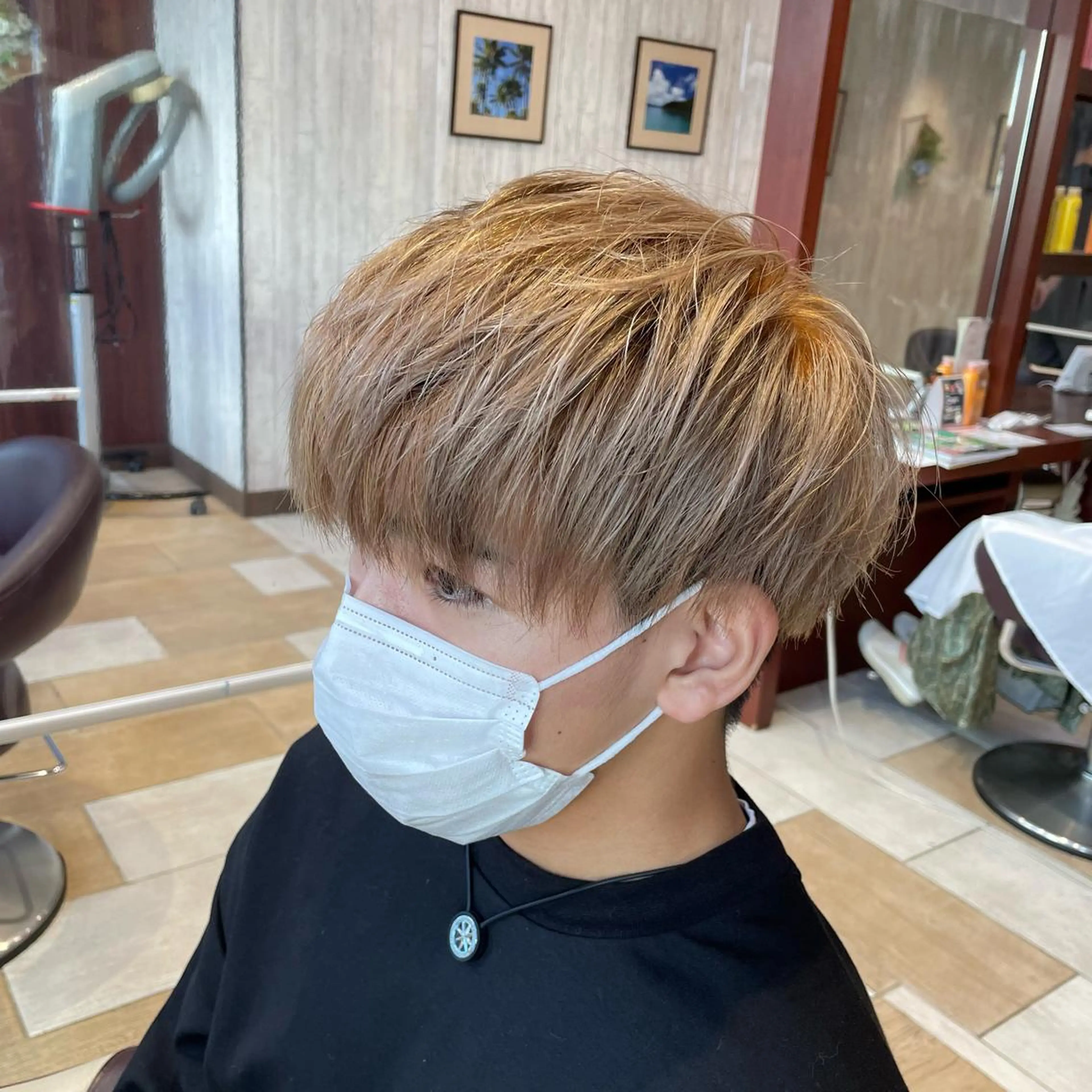 ミディアム カラー メンズ ツイスパ/メンズ特化 🦋𝑺𝑶𝑵𝑬のヘアスタイル