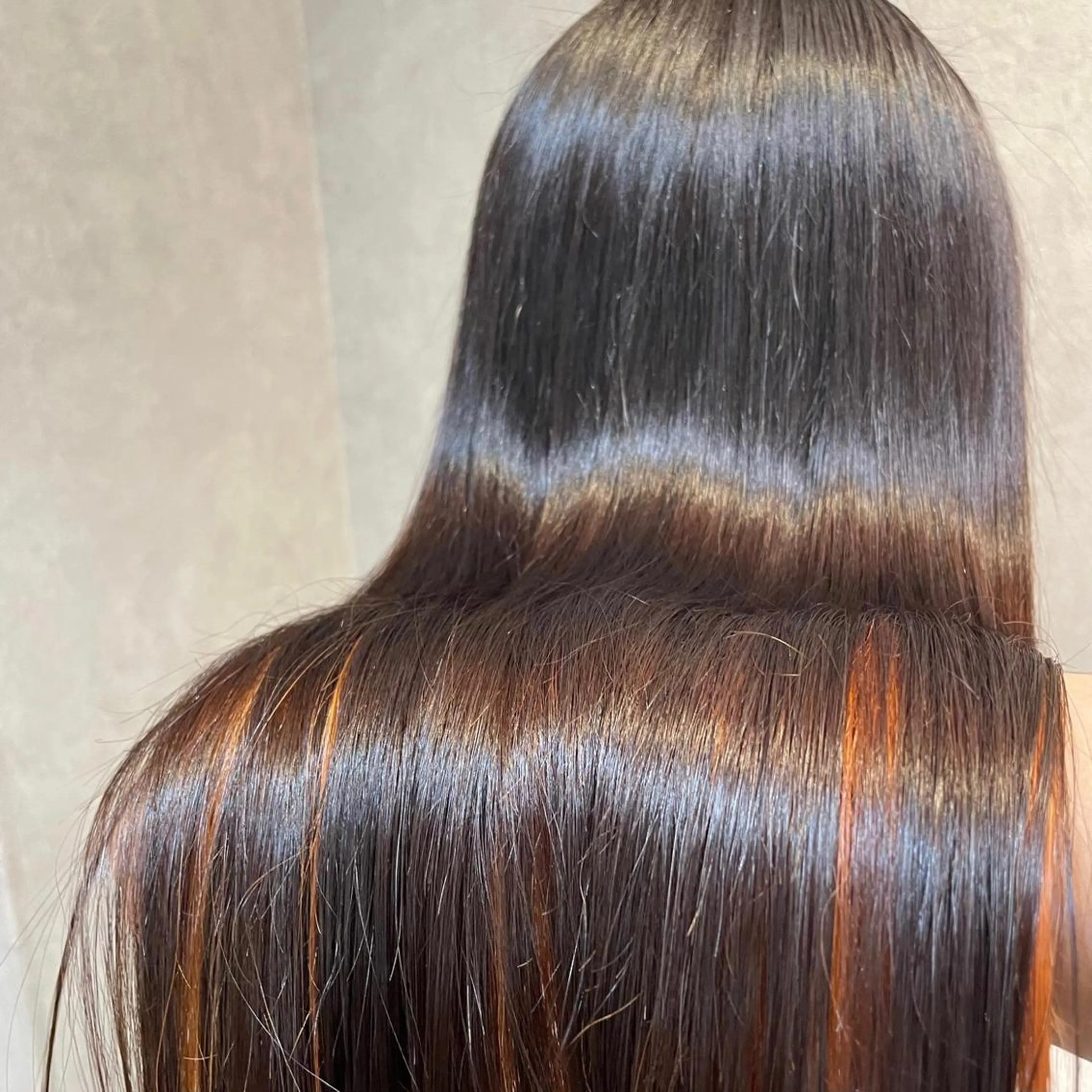 ロング カラー ヘアアレンジ 髪質改善 トリートメント REONA🪽✨薬院 レイヤーカット🫧のヘアスタイル