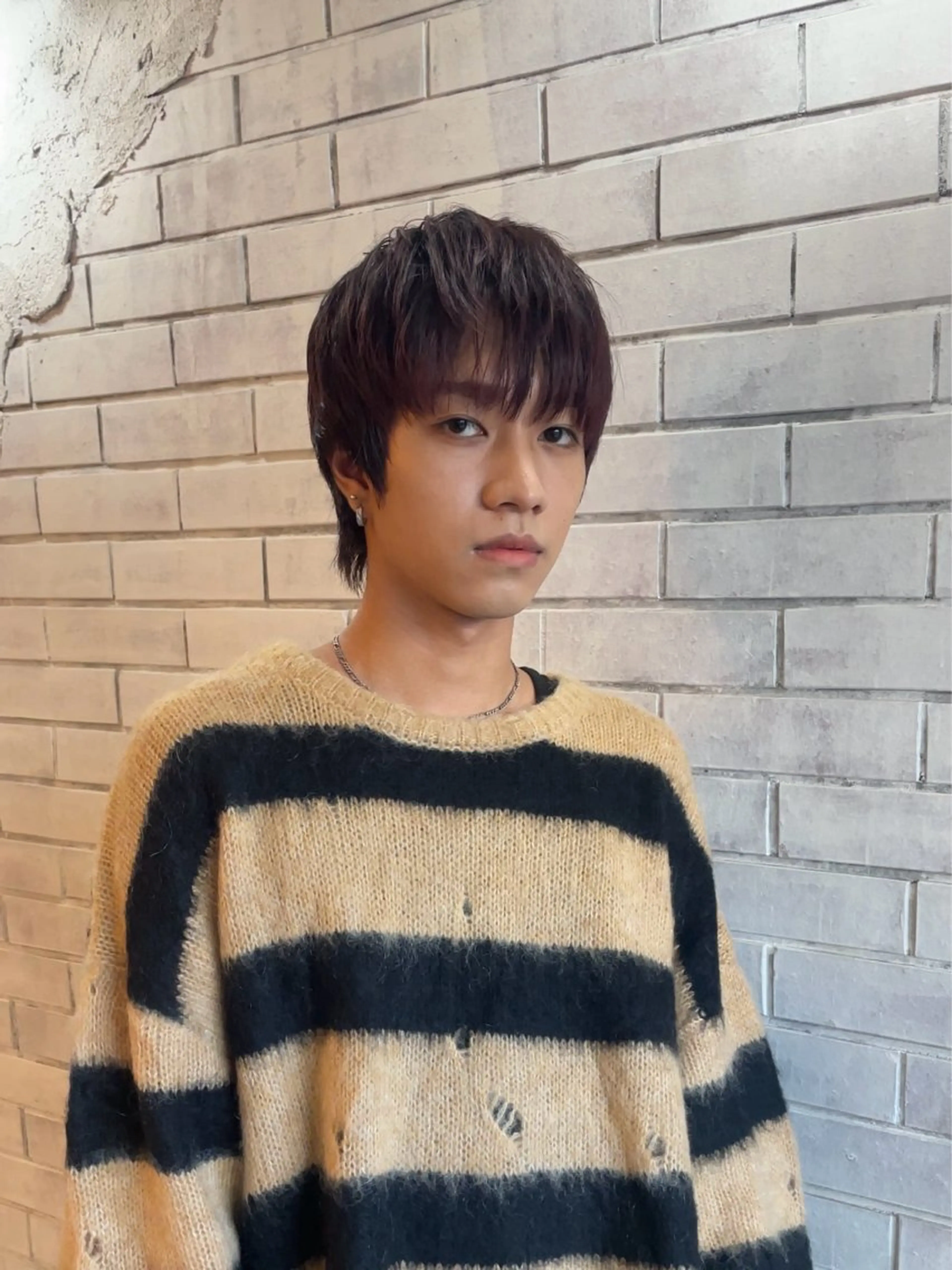 カラー メンズ マッシュ ✂︎メンズ特化千葉 パーマ優希のヘアスタイル