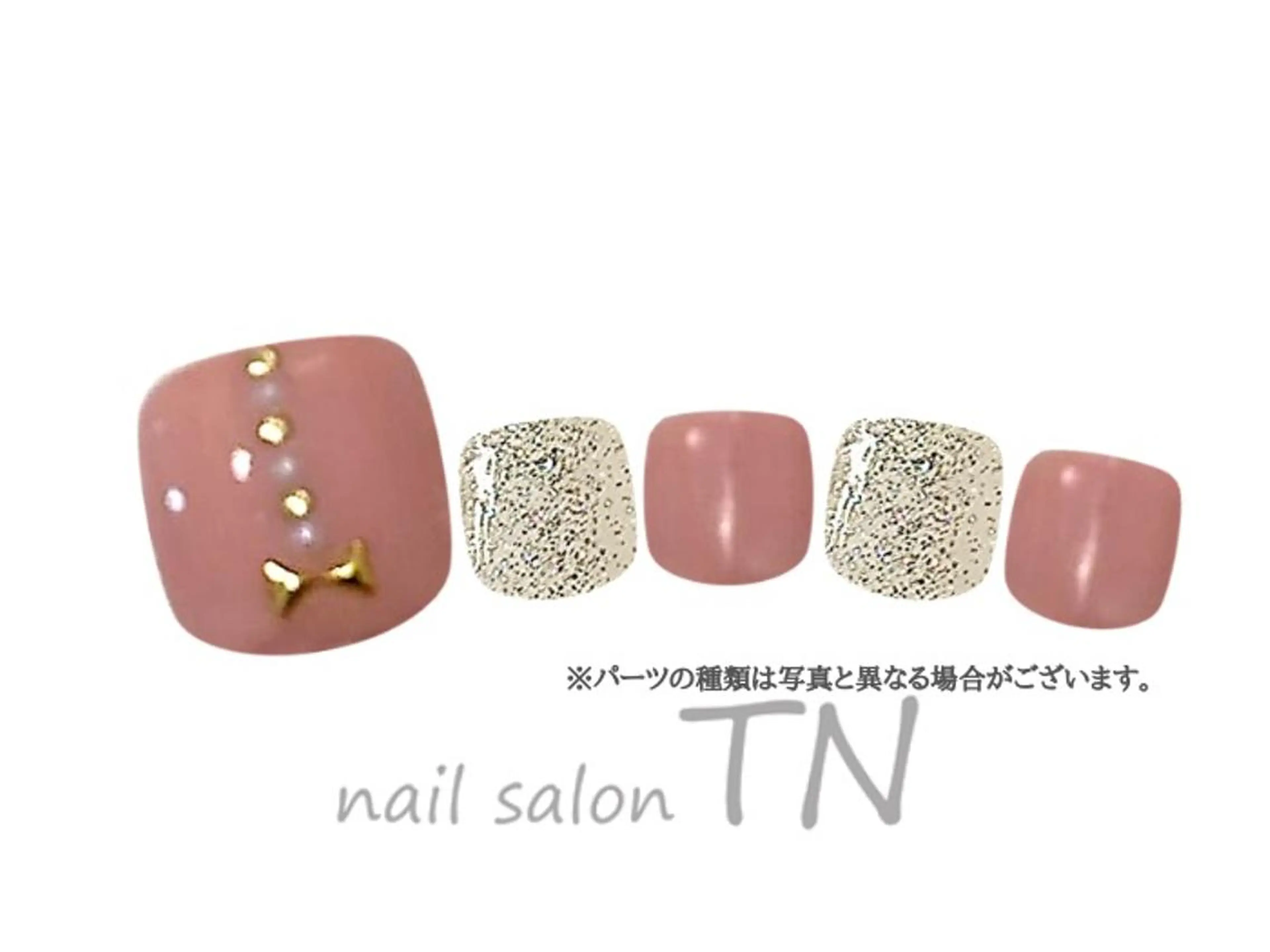 ネイル フットネイル 中島 実穂のネイルデザイン