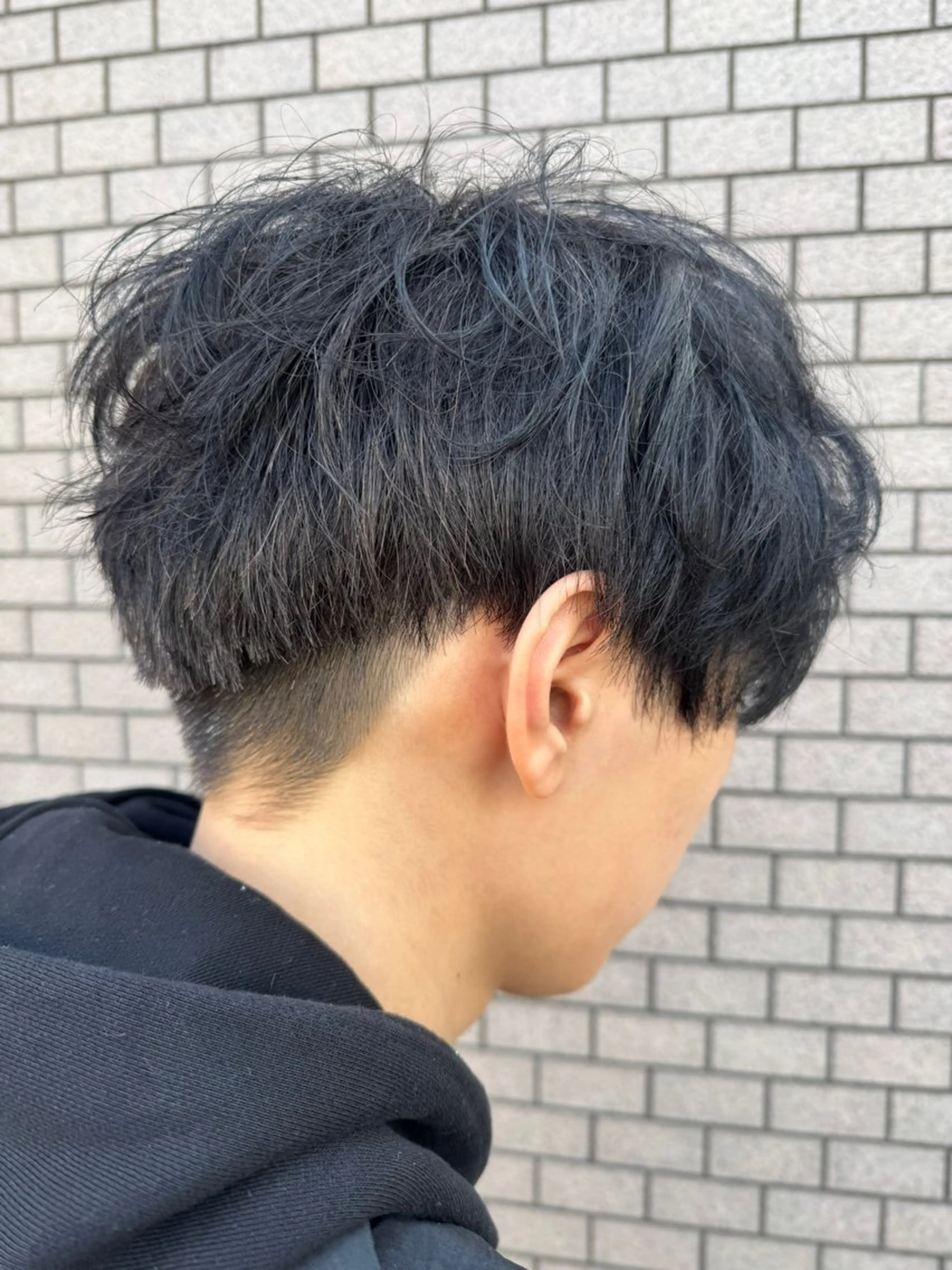 ショート メンズ カット パーマ/ハイトーン /吉田眞のヘアスタイル