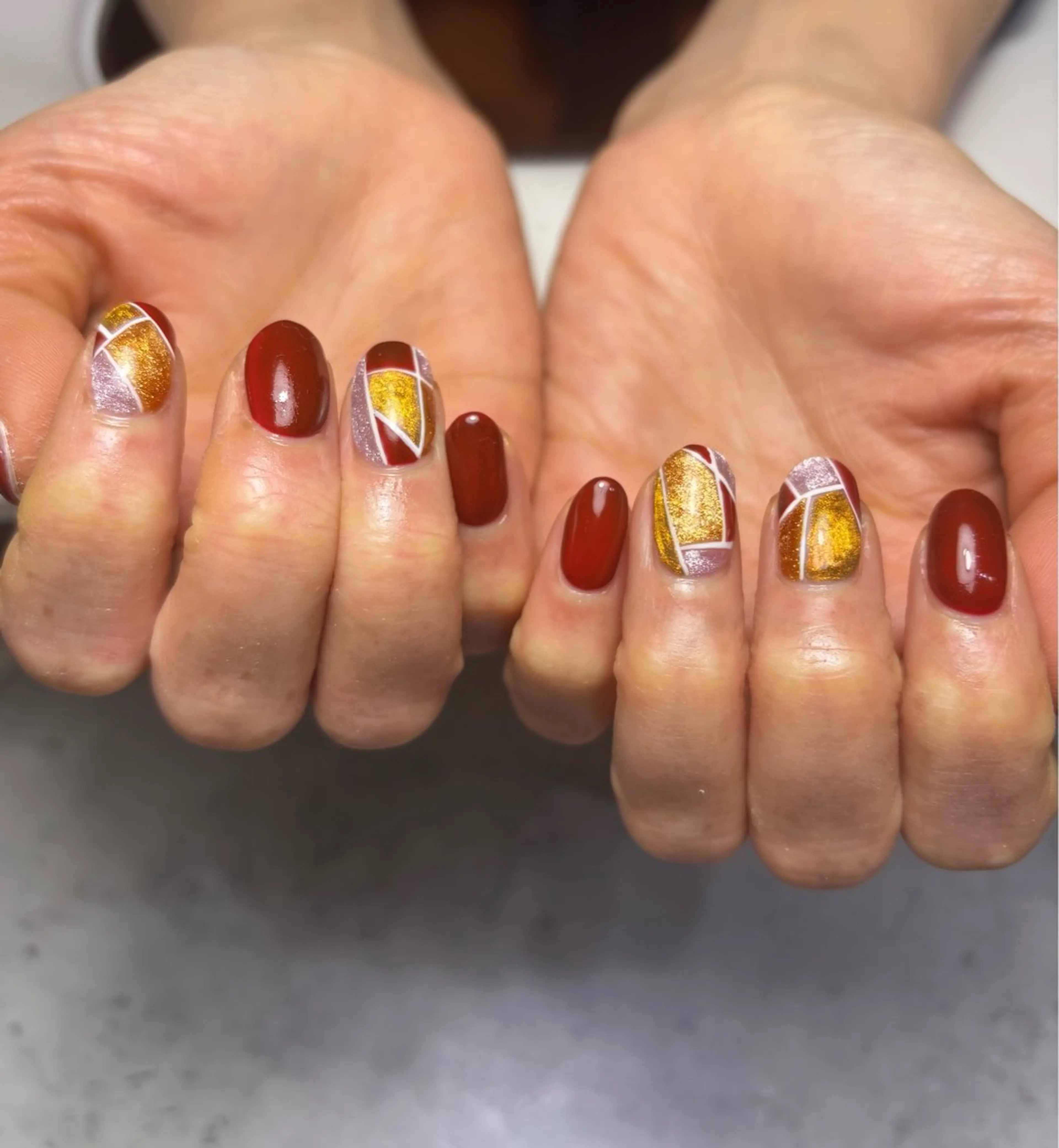 ネイル ハンドネイル 大東市ネイルサロン 【KYURA】ｷｭﾗのネイルデザイン