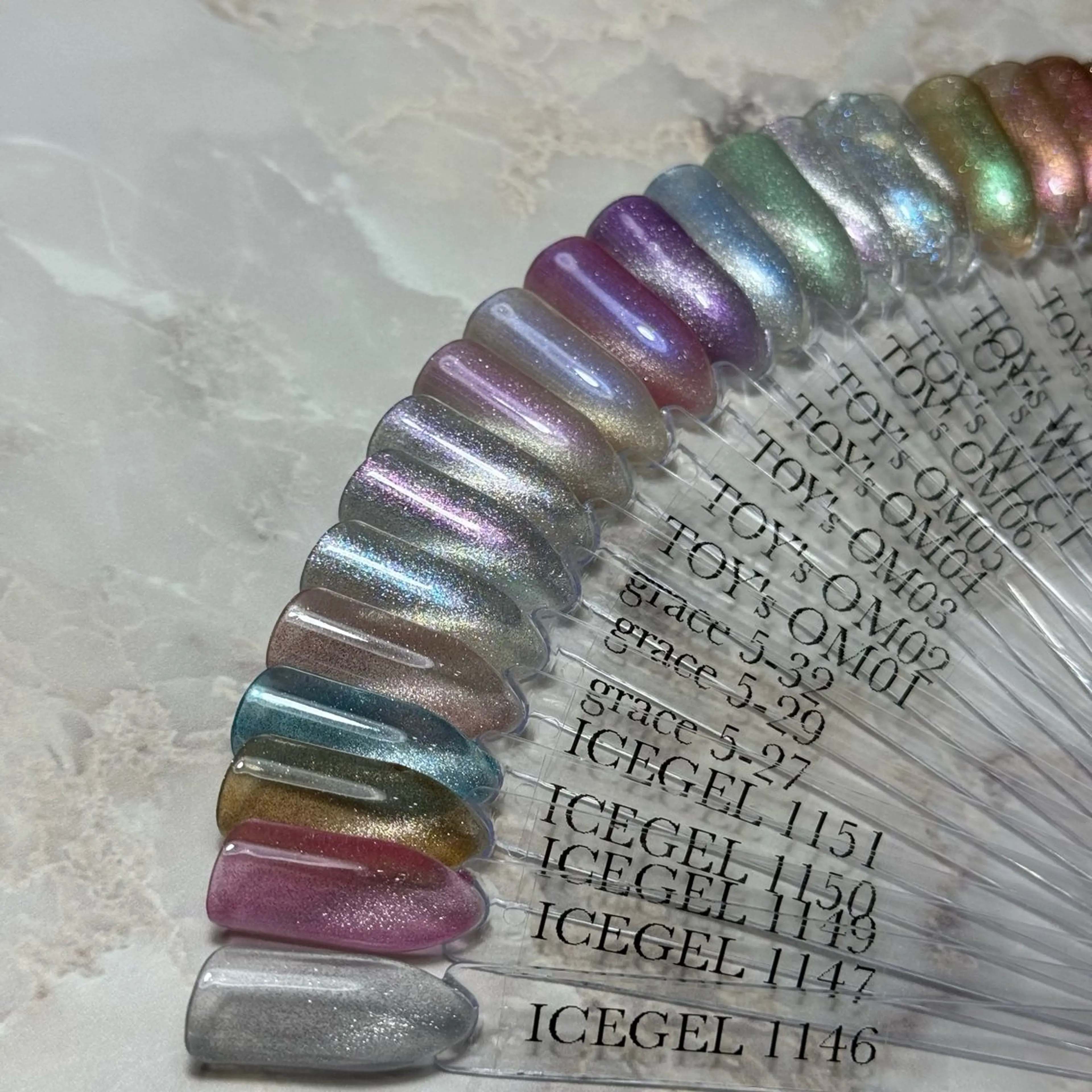 マグネットネイル オフなしの写真