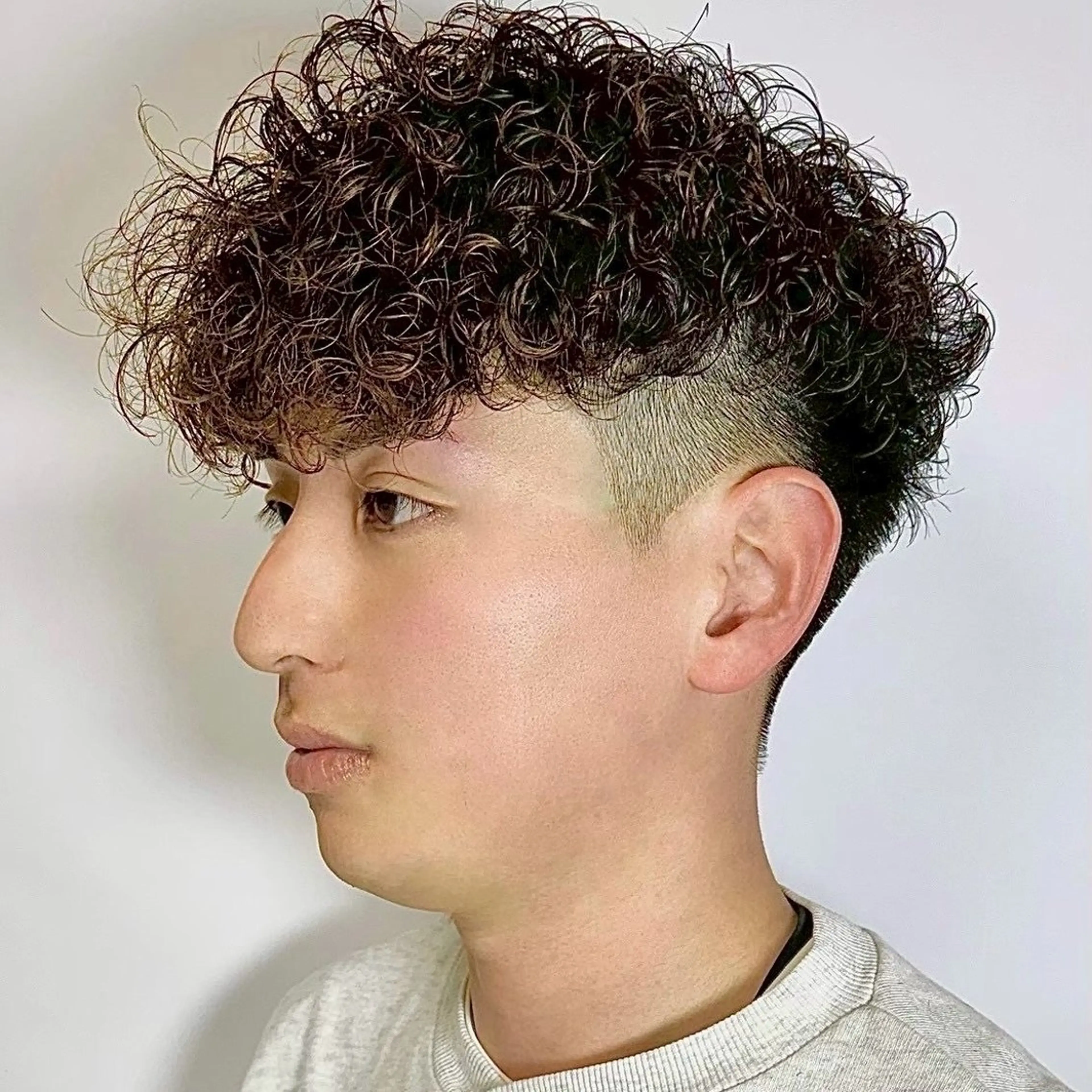 当日限定 メンズカット+プードルパーマの写真