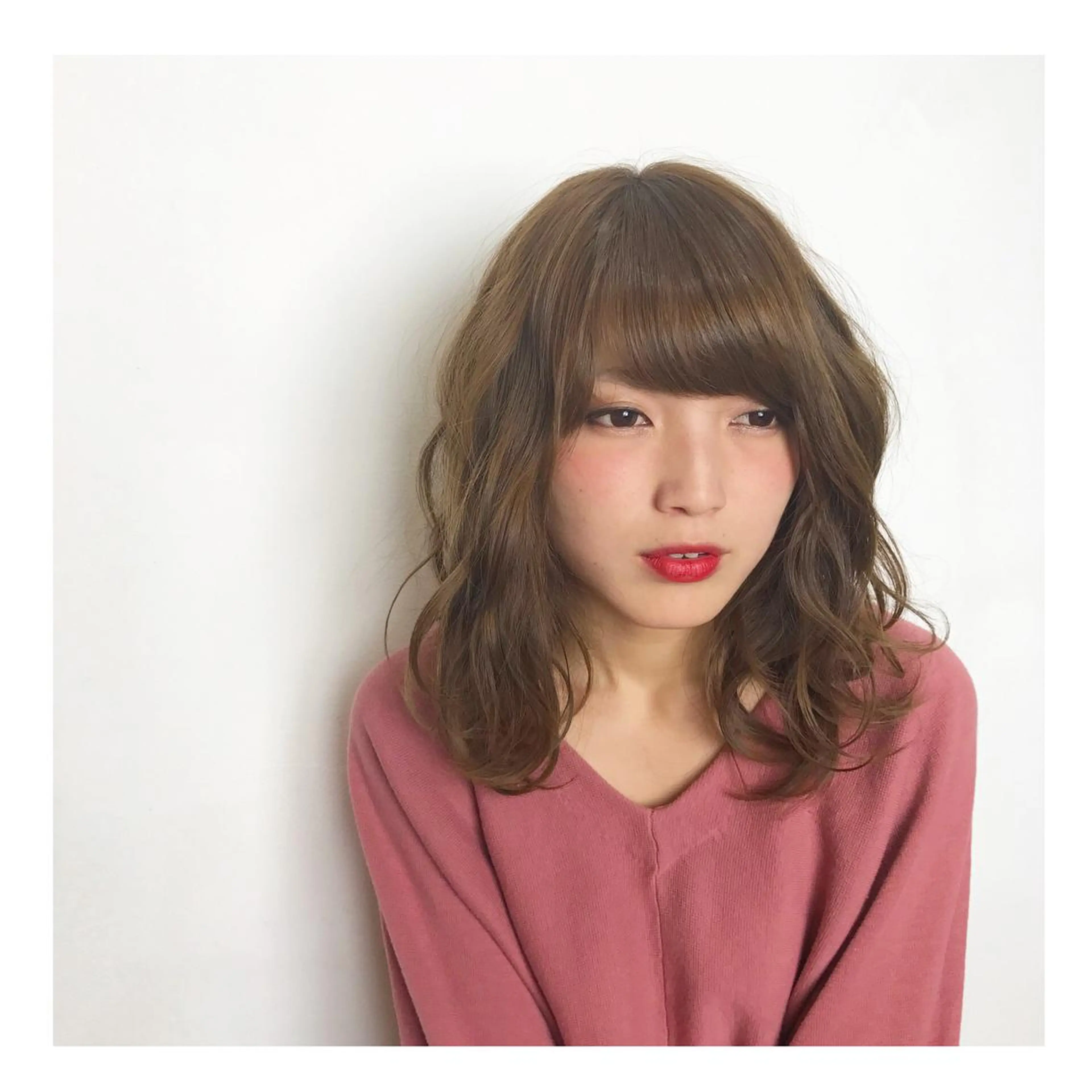 ミディアム セミロング ロング カラー メンズカット特化柏駅 徒歩3分LOUのヘアスタイル