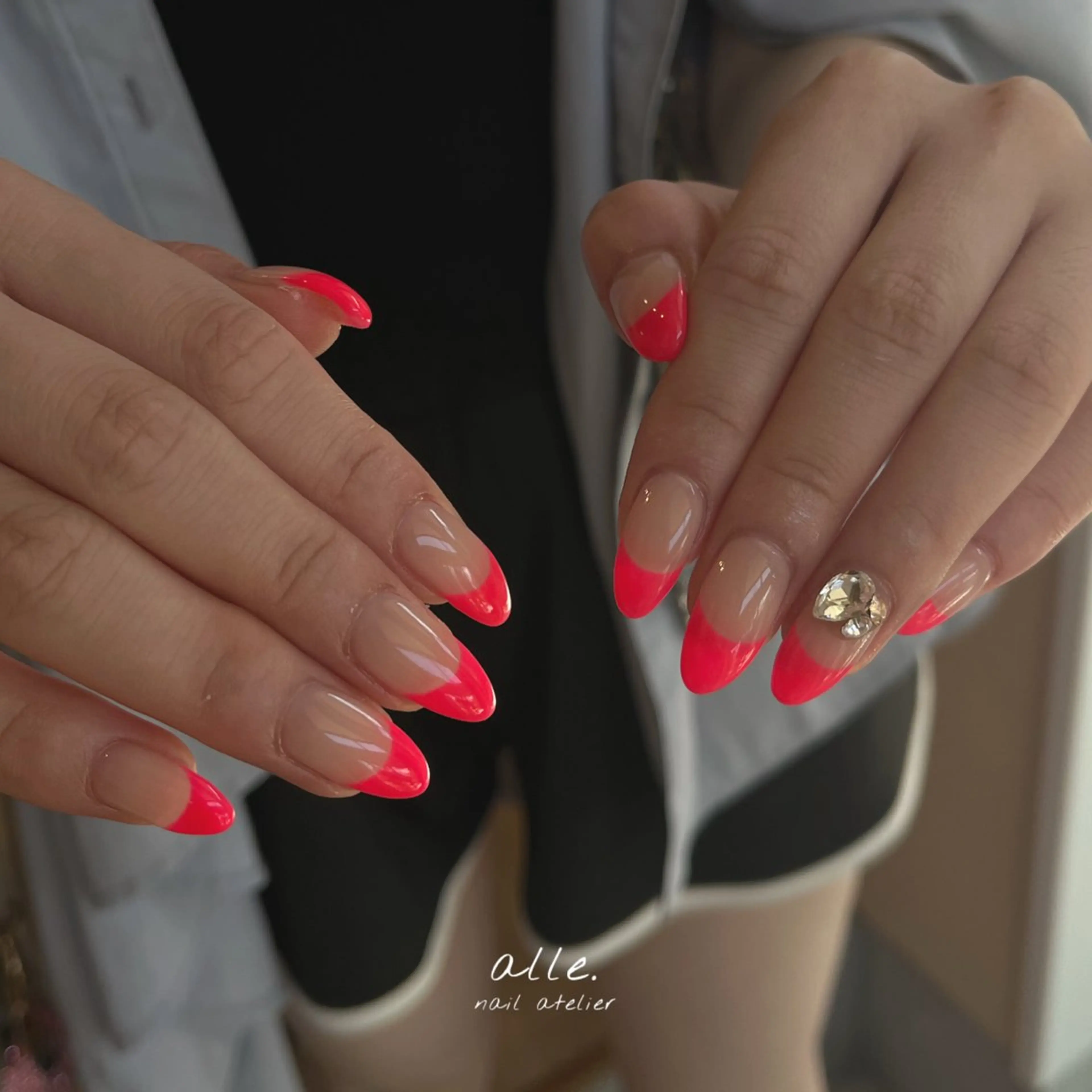 ネイル ハンドネイル atelier alle.のネイルデザイン