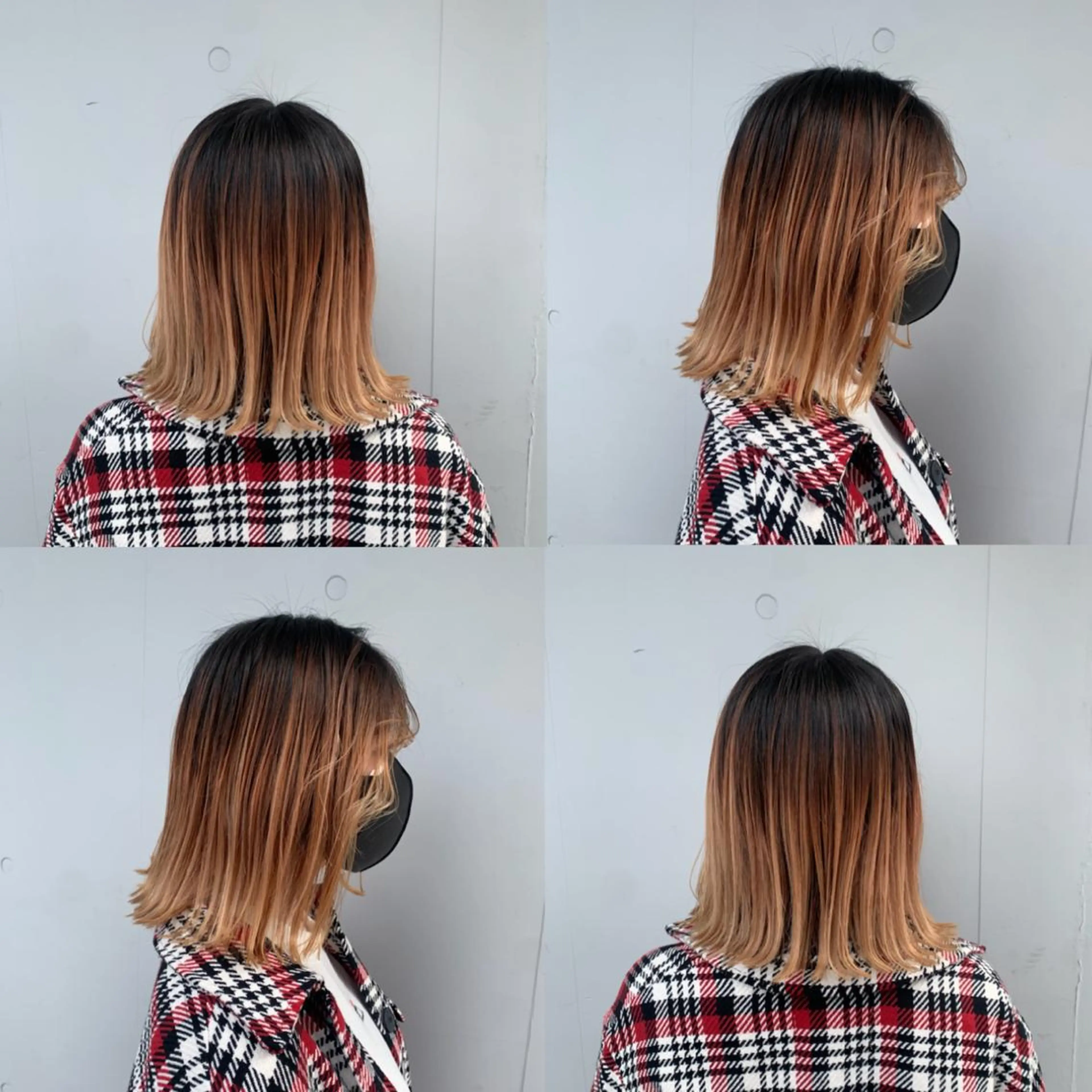 ミディアム もにか🌞原宿/渋谷 🌝ブリーチカラーのヘアスタイル