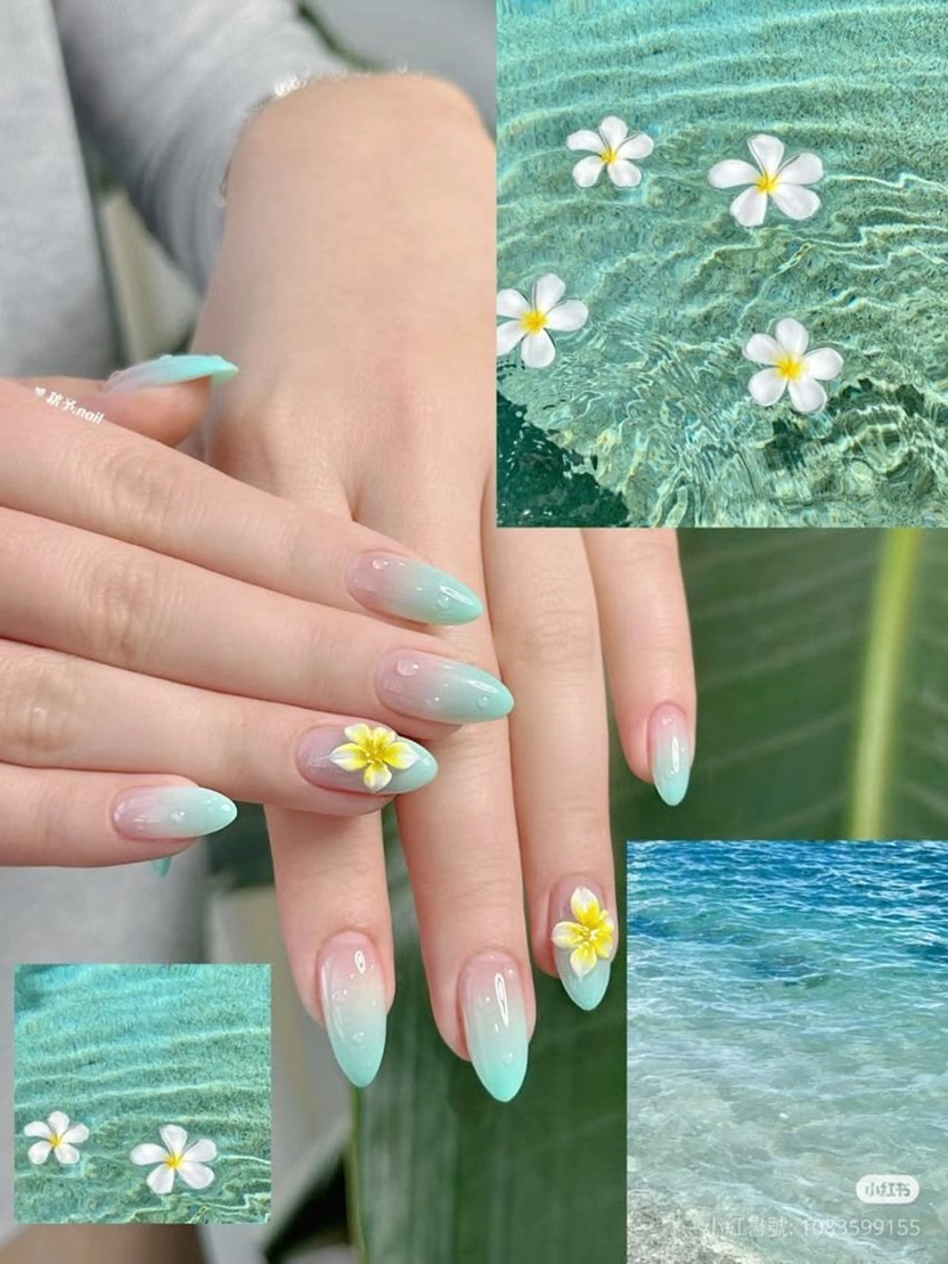 ネイル ジェルネイル キラキラネイル シンプルネイル 夏ネイル Hina KawaiiNailのネイルデザイン