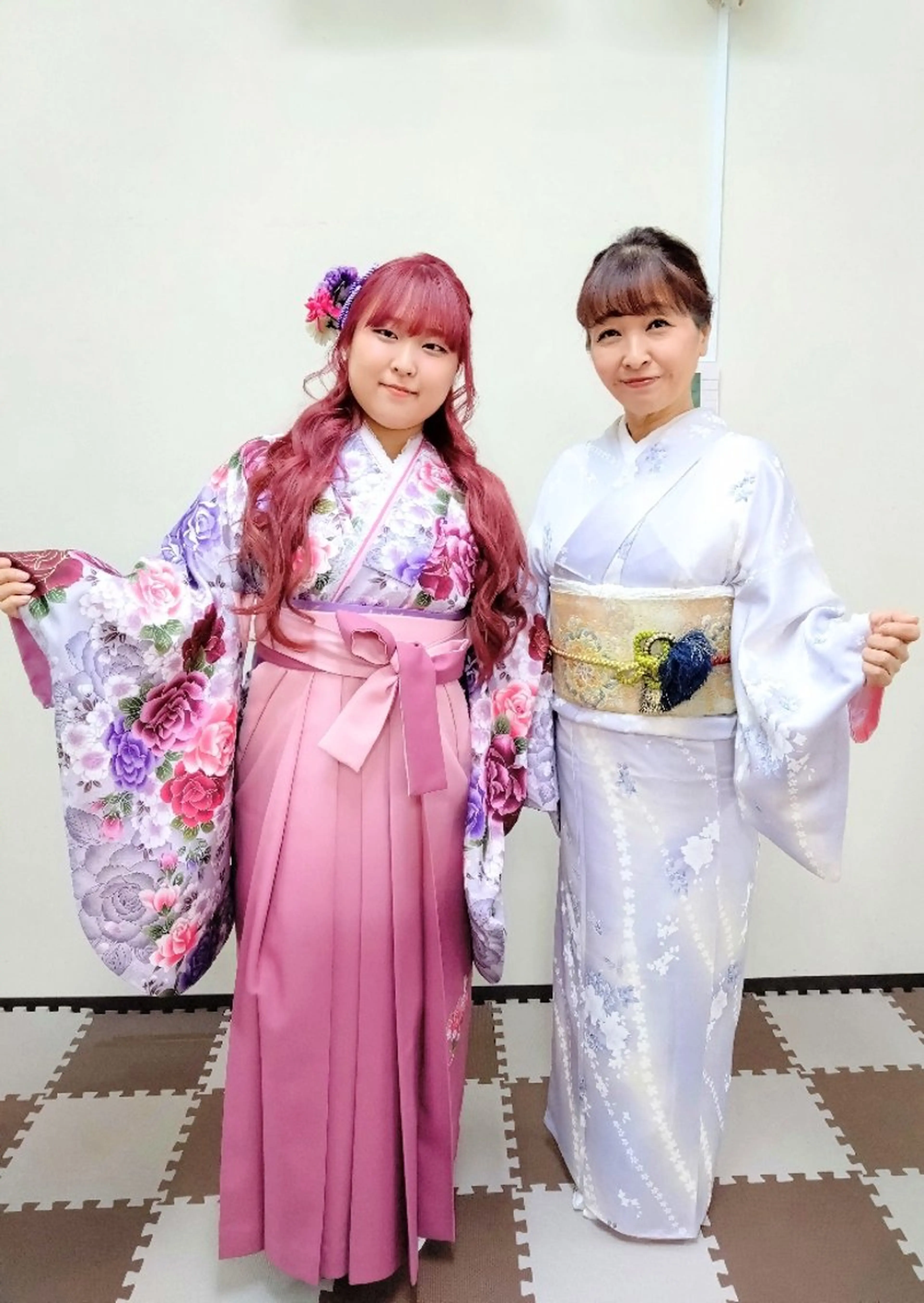 セミロング ヘアアレンジ 着付け Hair&Make  Delight*のヘアスタイル