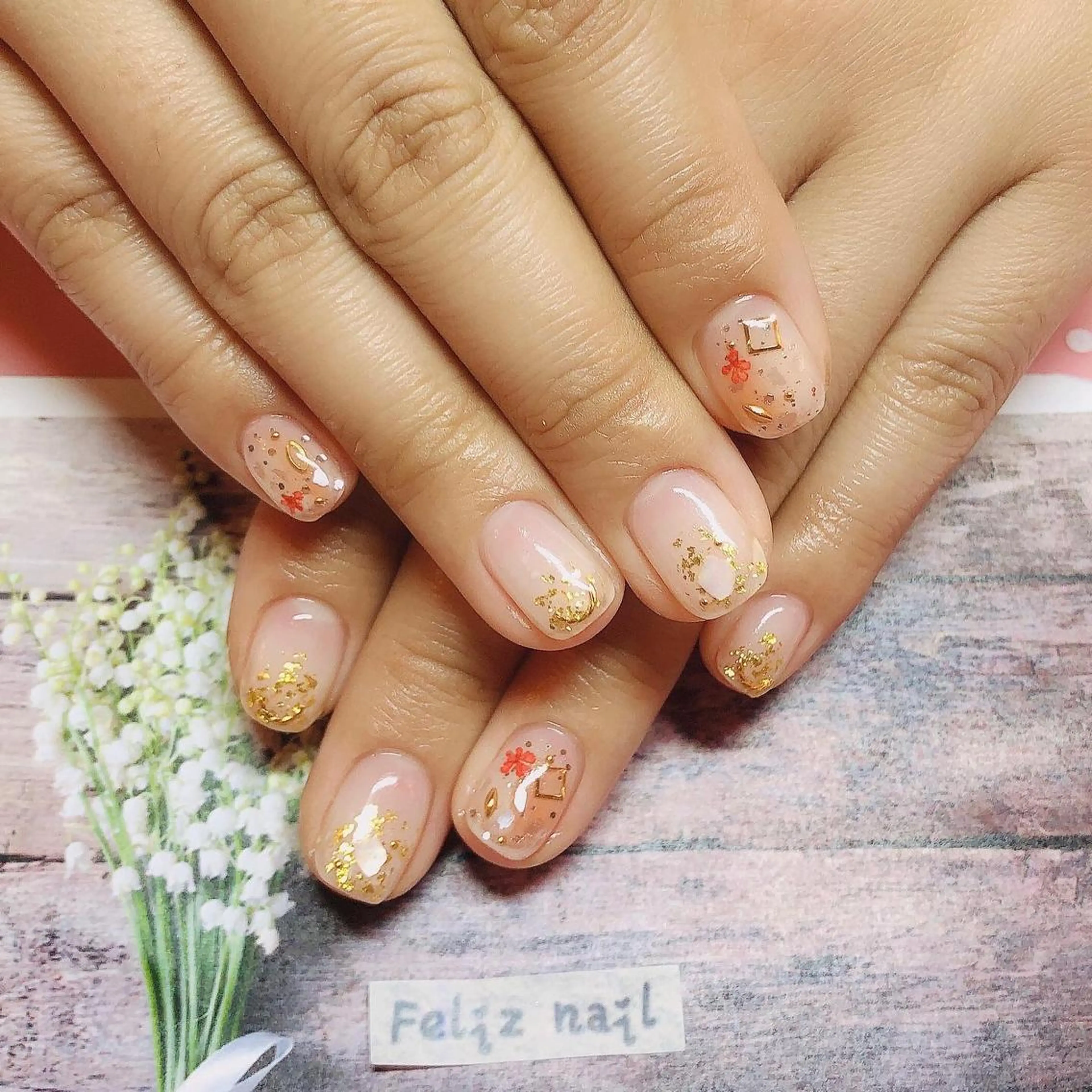 ネイル ジェルネイル パラジェル ハンドネイル ユキカ （ネイリスト）のネイルデザイン