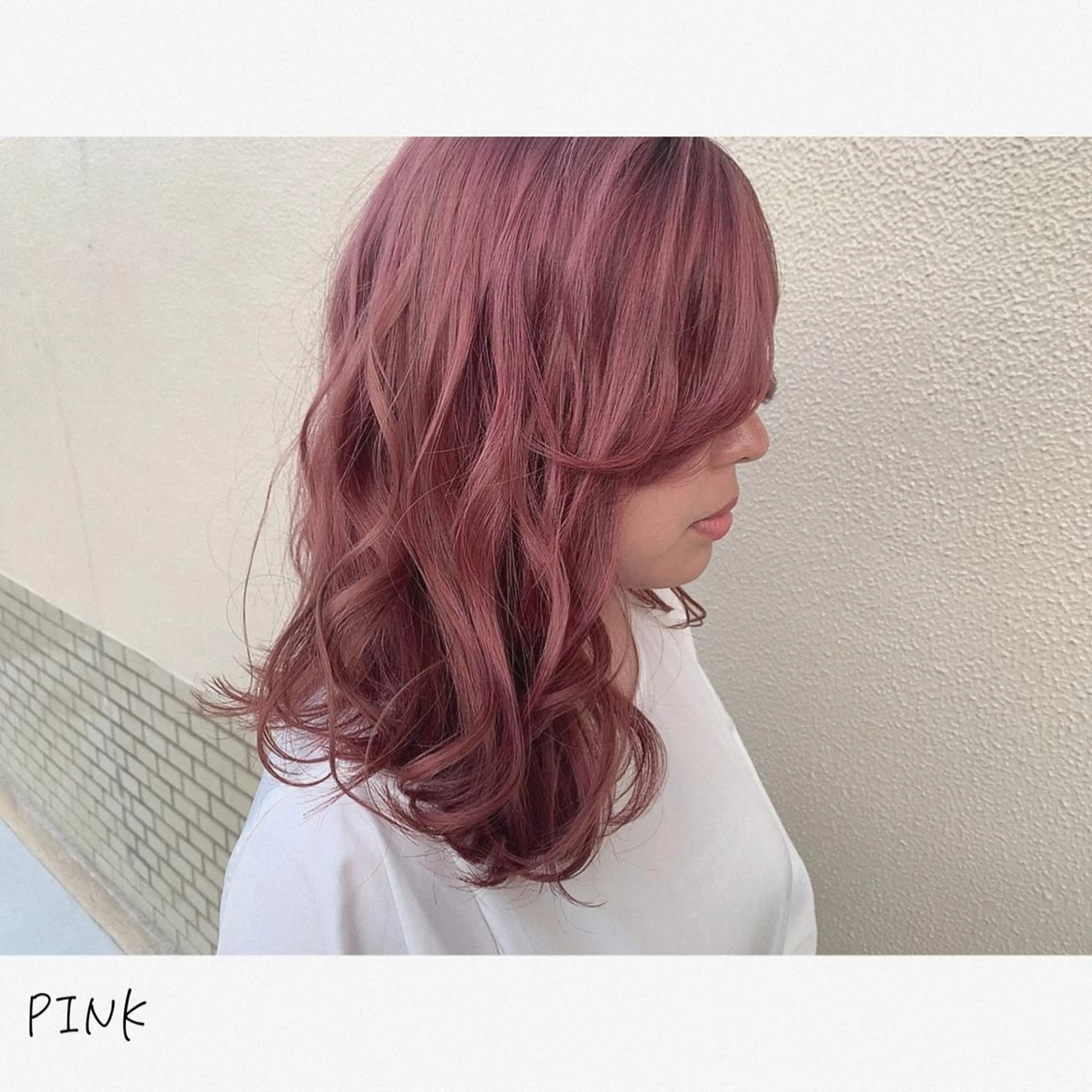 セミロング カラー sa chiのマツエク・マツパデザイン