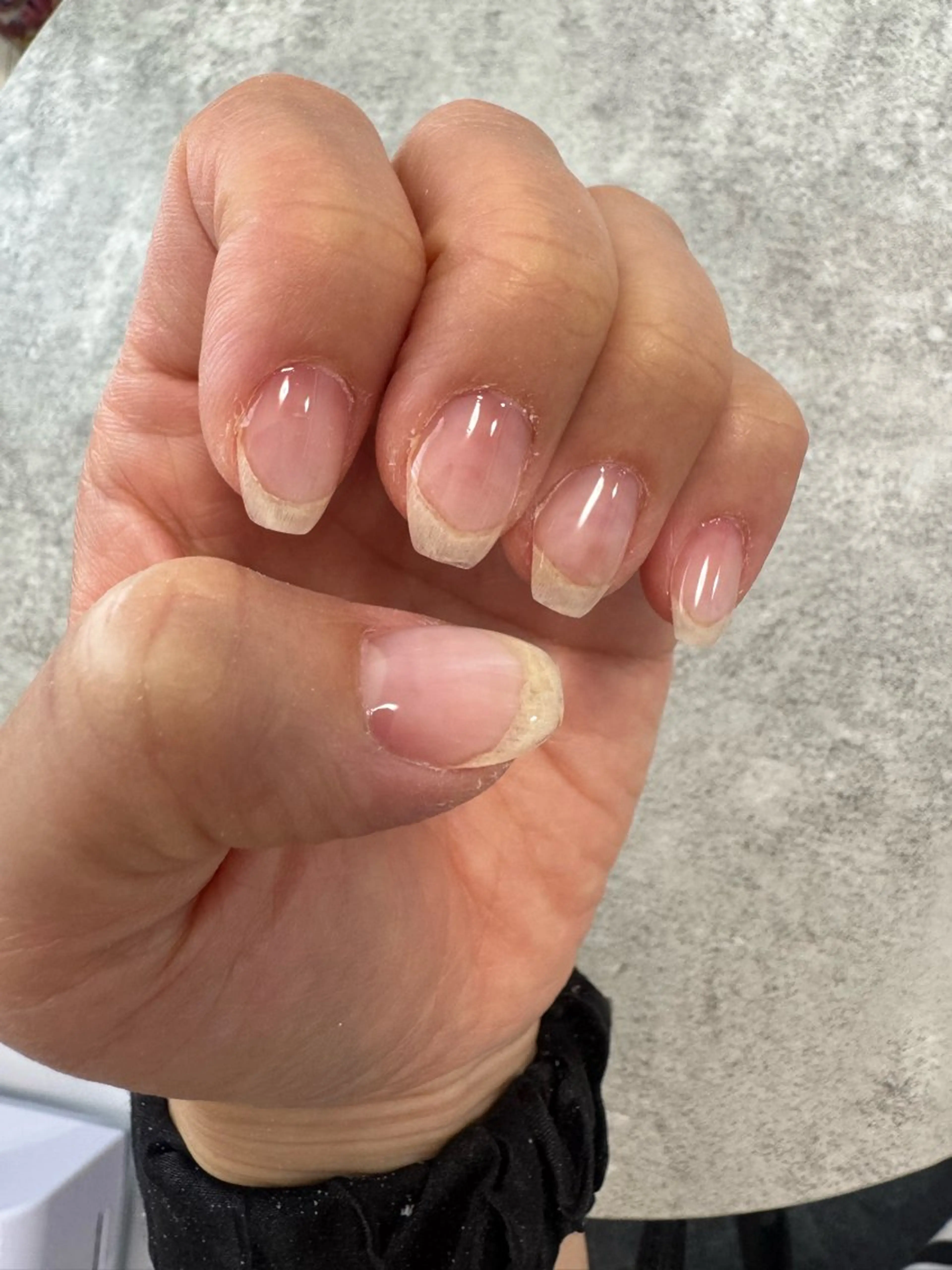 ネイル クリアネイル ハンドネイル moharanail wakanaのネイルデザイン