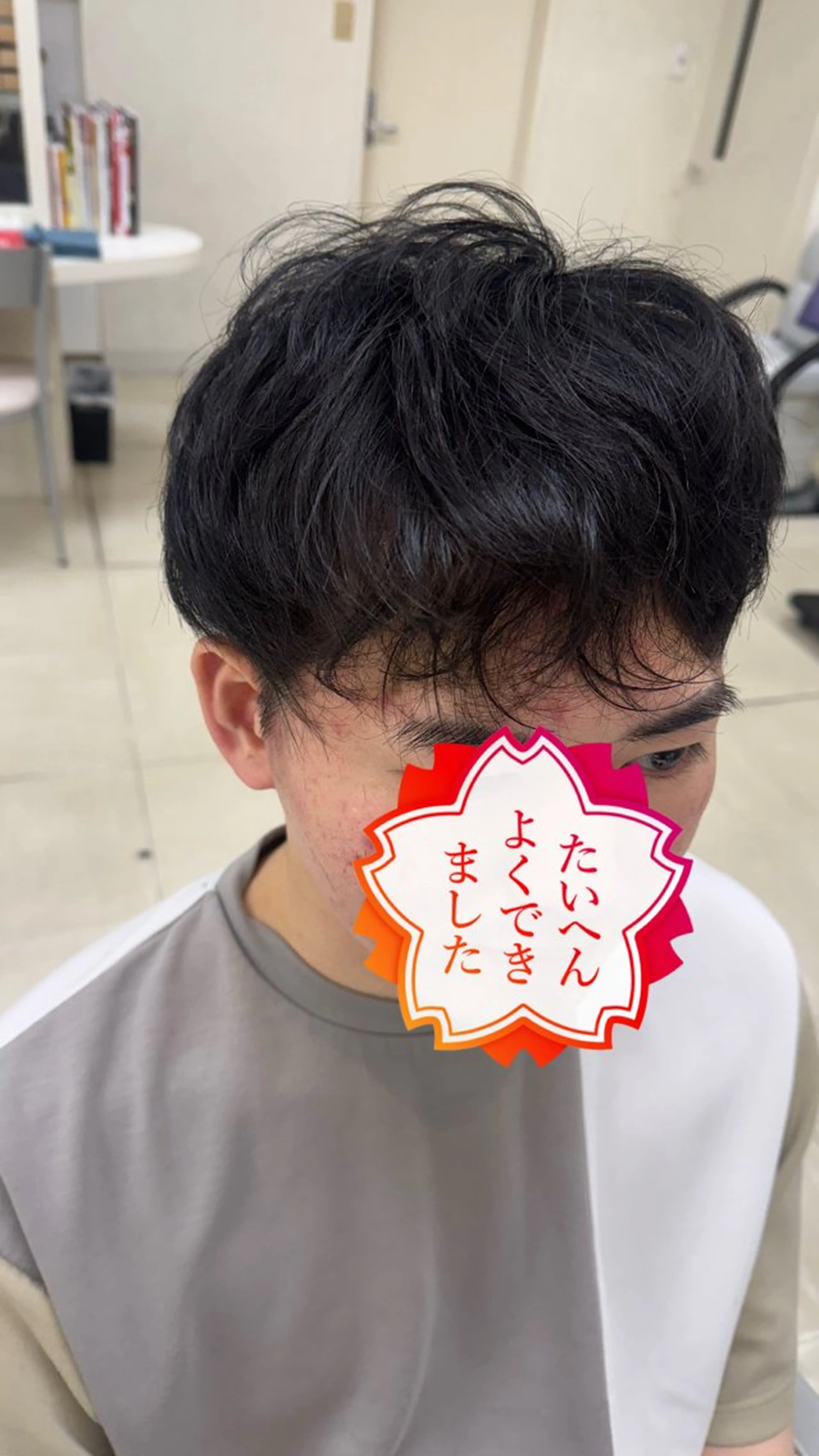 メンズ マッシュ タカハシ リナのヘアスタイル