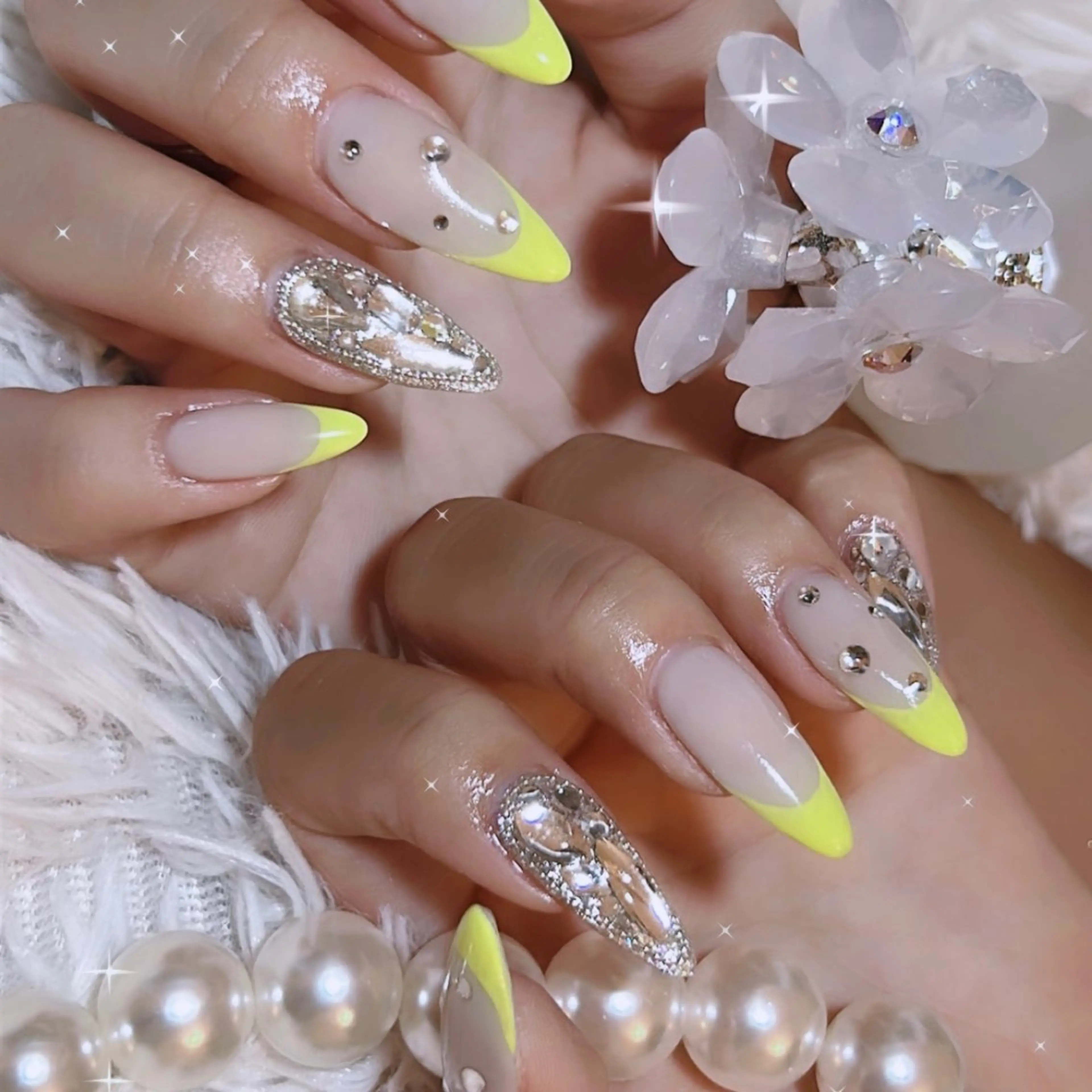 ネイル ハンドネイル 京橋ネイルサロン 🎀meilleurのネイルデザイン