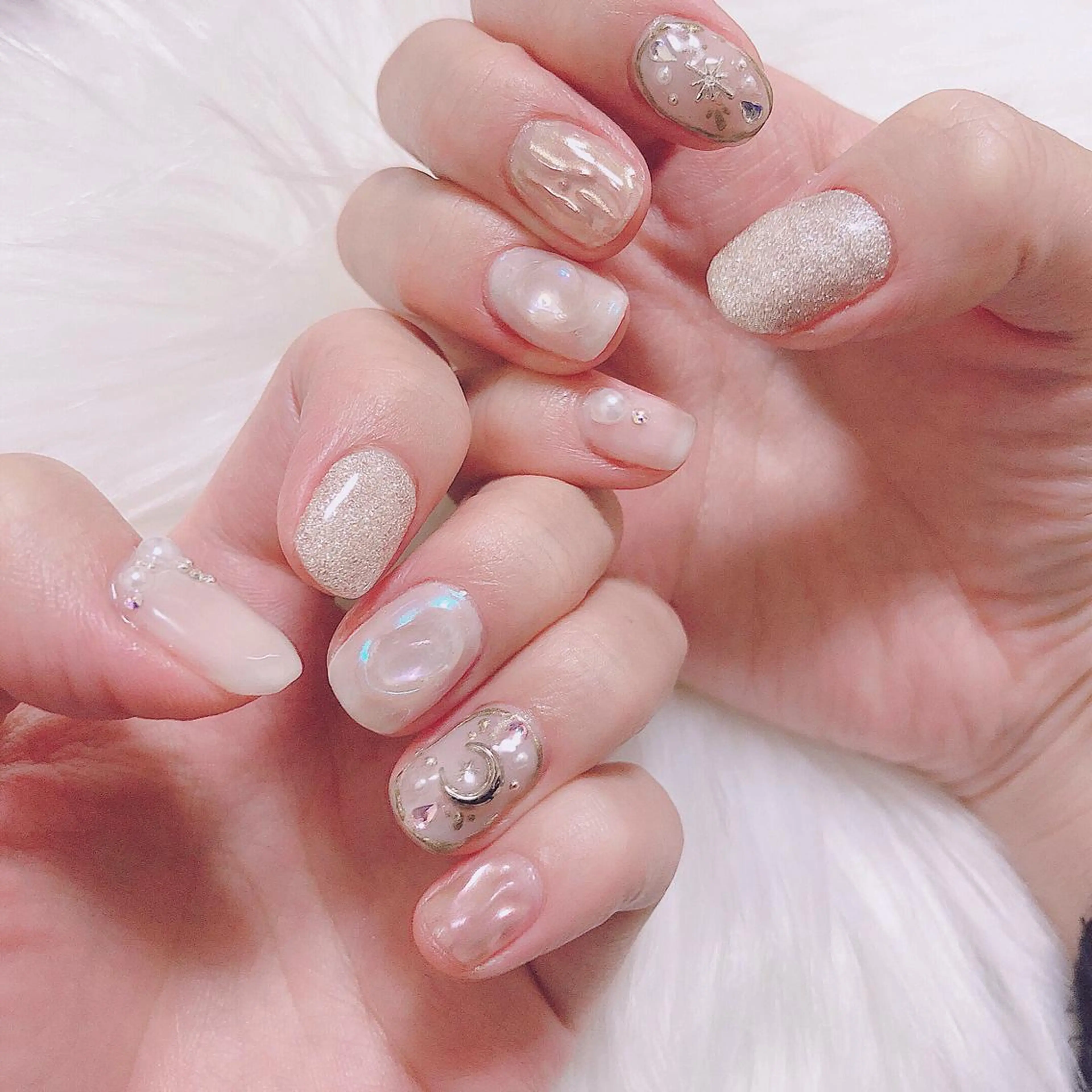 ネイル ミディアムネイル kananail ♡のネイルデザイン