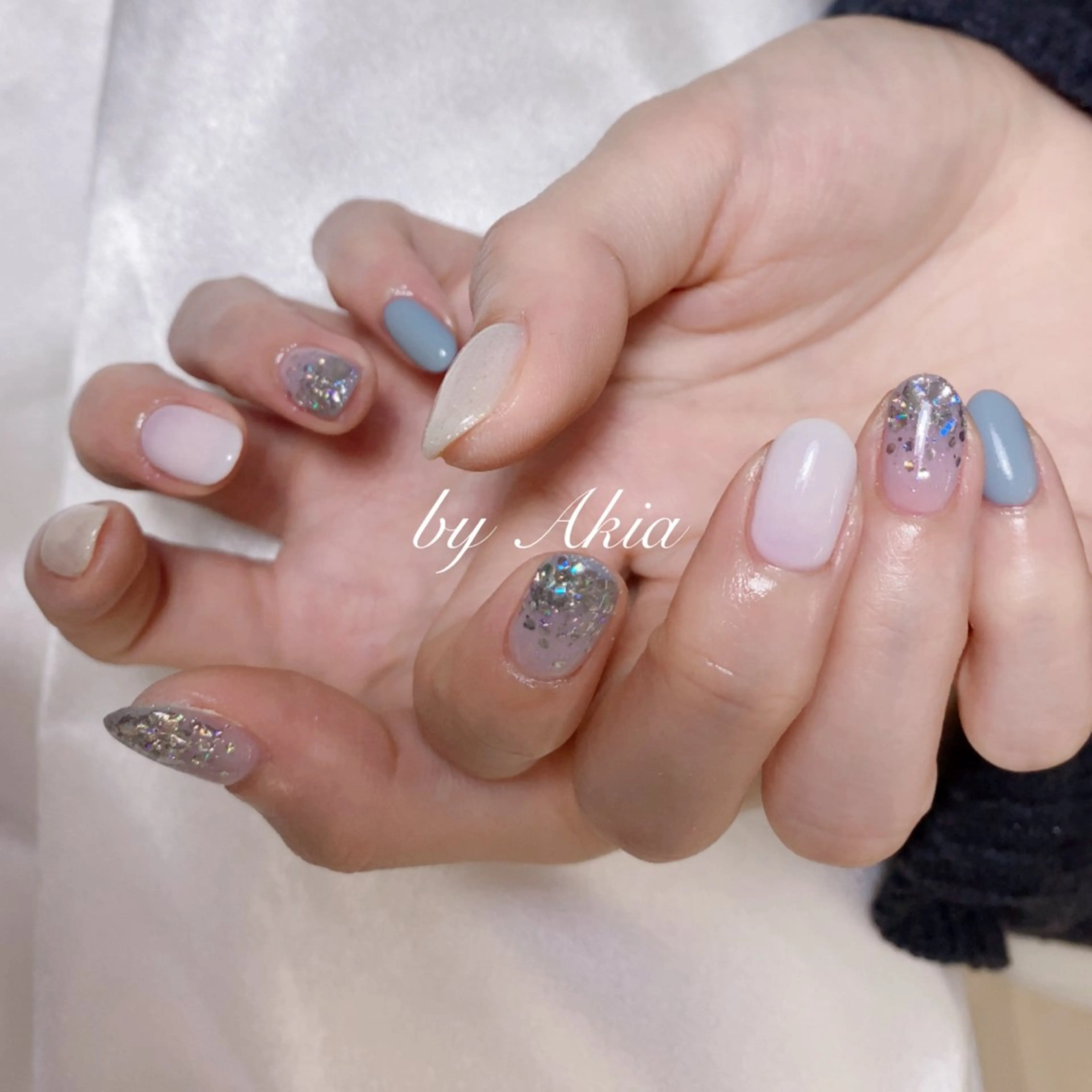 ネイル w wのネイルデザイン