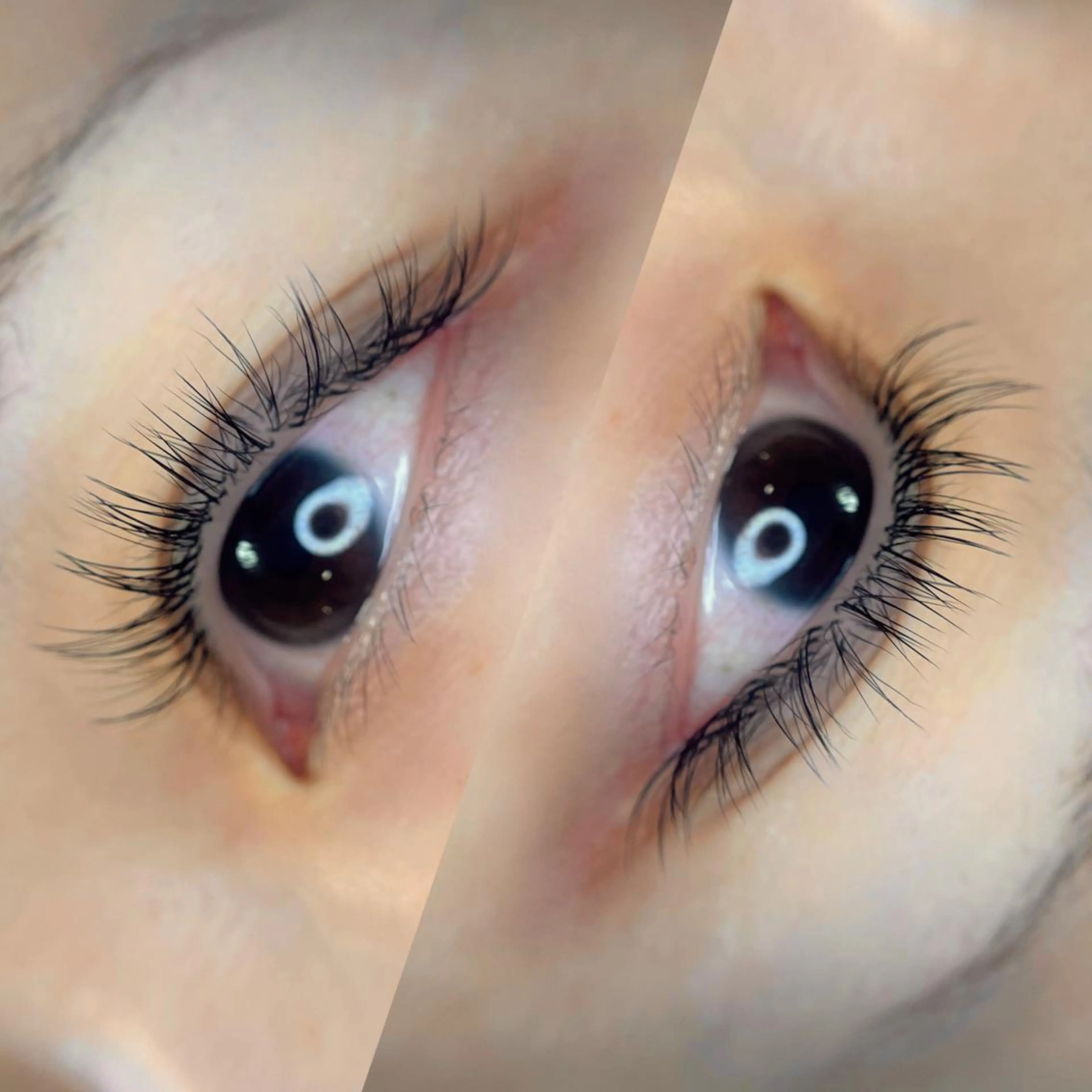 マツエク・マツパ ボリュームラッシュ コハク アイラッシュのマツエク・マツパデザイン