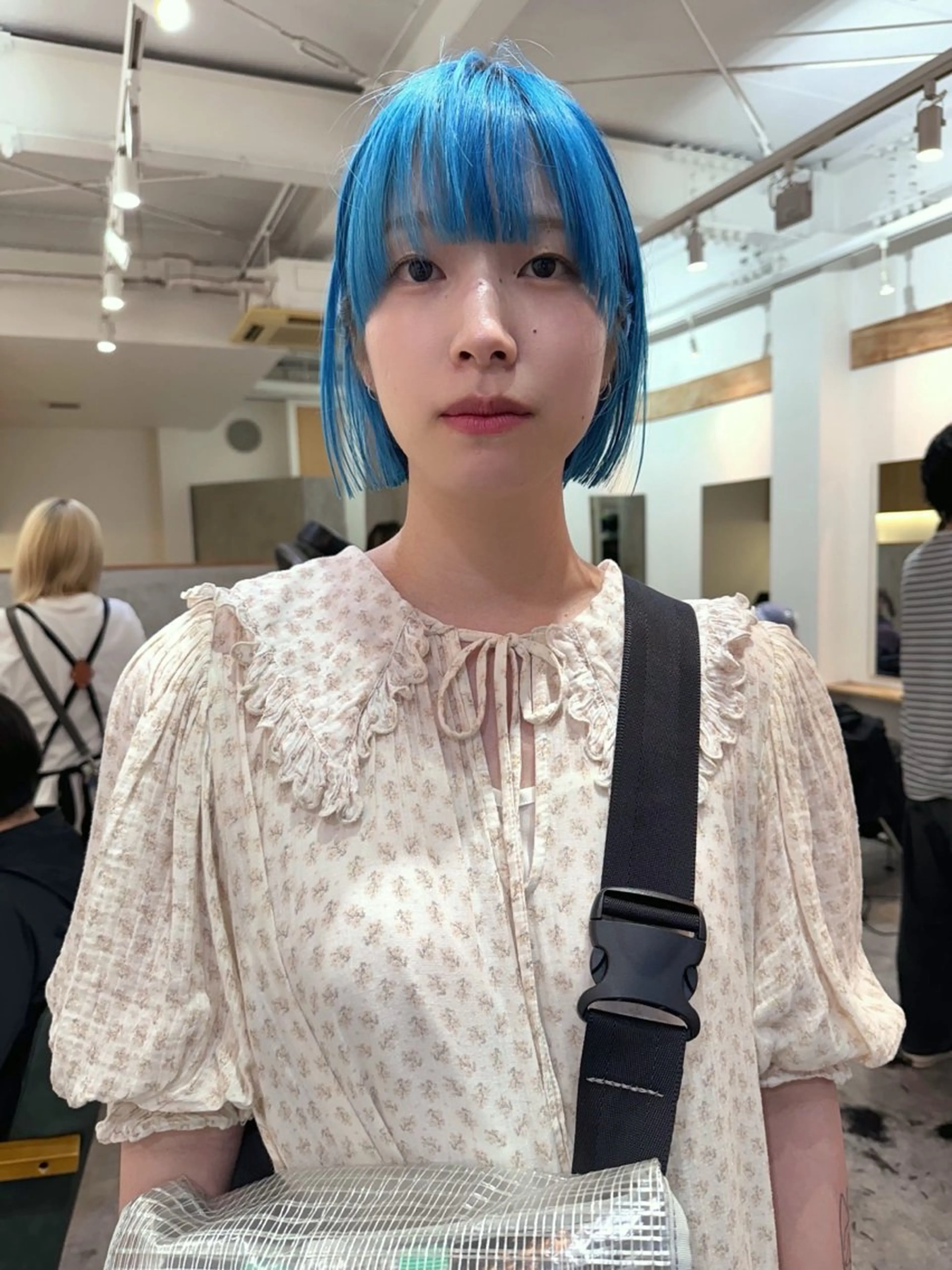 ショート カラー ヘアアレンジ 丸山渉/表参道 レイヤーボブのヘアスタイル